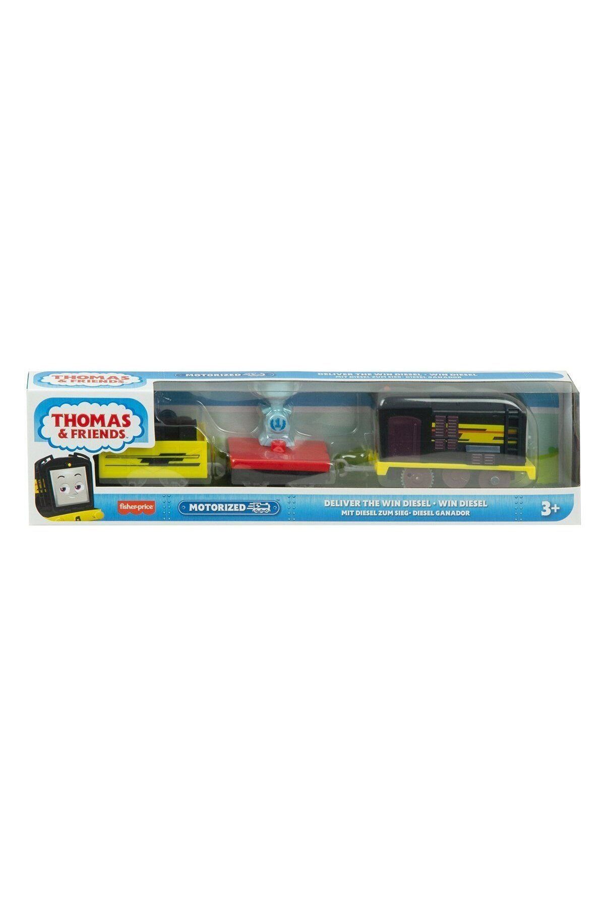 melfxxl eticaret HFX97 Thomas ve Arkadaşları - Büyük Tekli Tren - Eğlenceli Karakterler