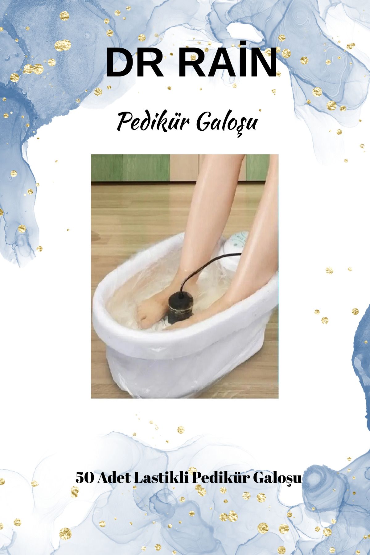 DR.RAİN Pedikür Galoşu 50 Adet