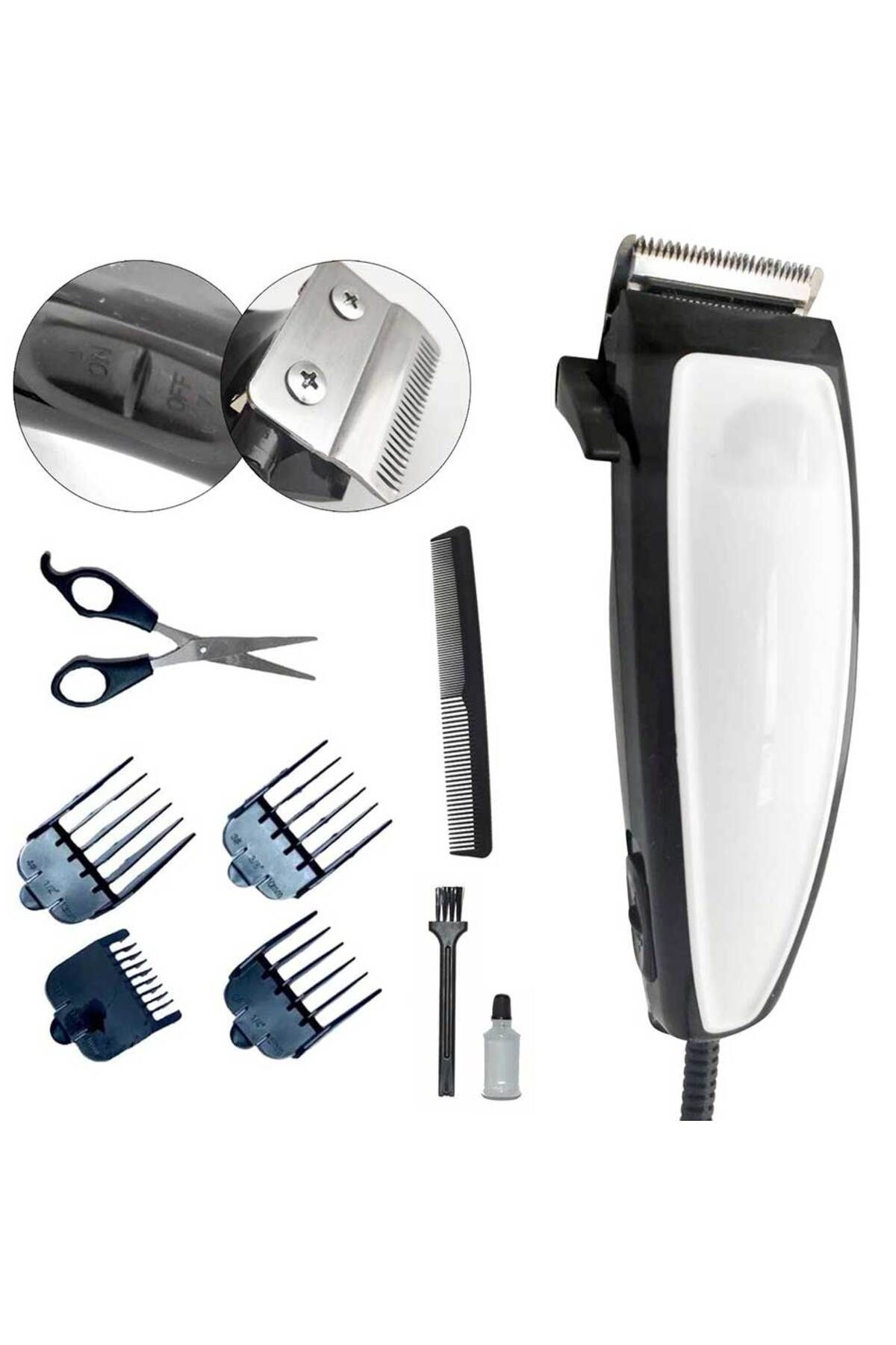 swilex Elektrikli Profesyonel Ayarlanabilir Güç Özellikli Tam Takım Tıraş Makinesi YF8622