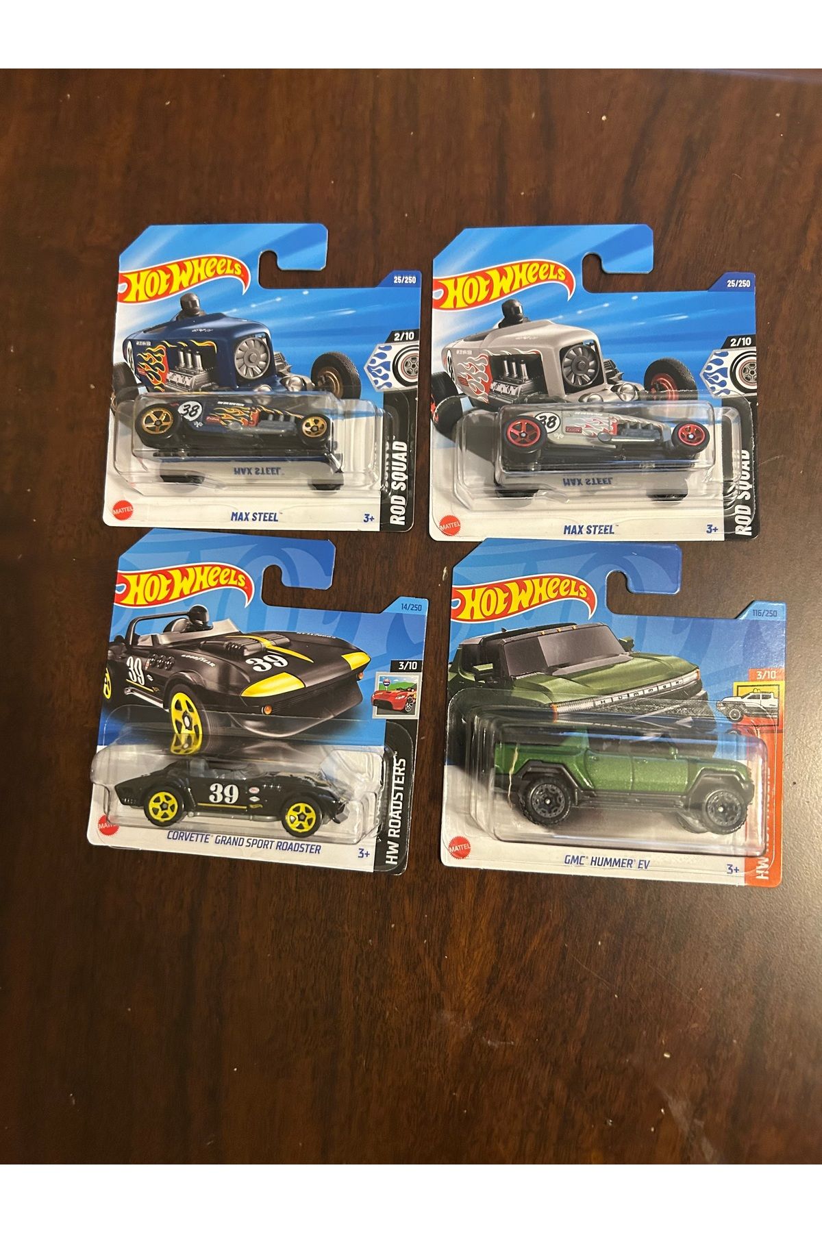 Hotwhells Hotwheels tekli arabalar 4lü