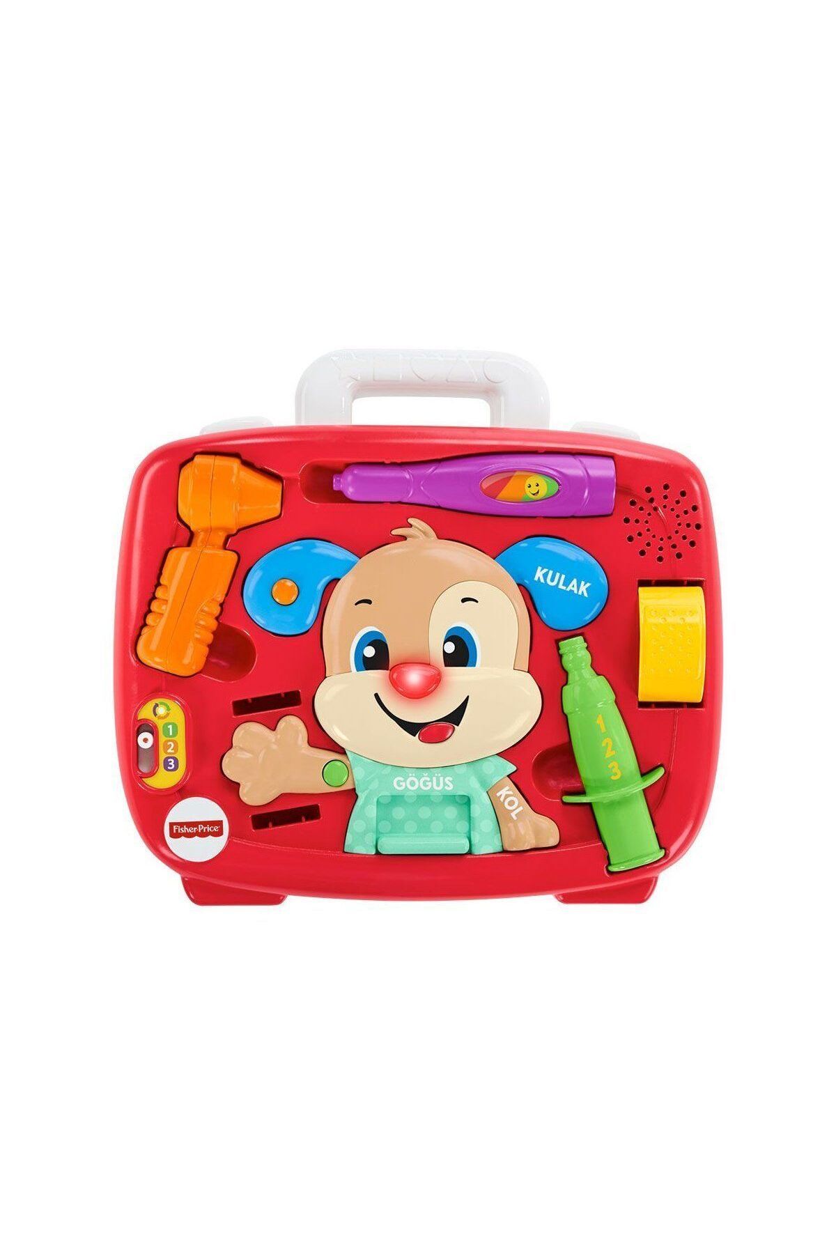 melfxxl eticaret FTC72 Fisher-Price® Yaşa Göre Gelişim Köpekçik Doktorda / Türkçe / Eğlen ve Öğren