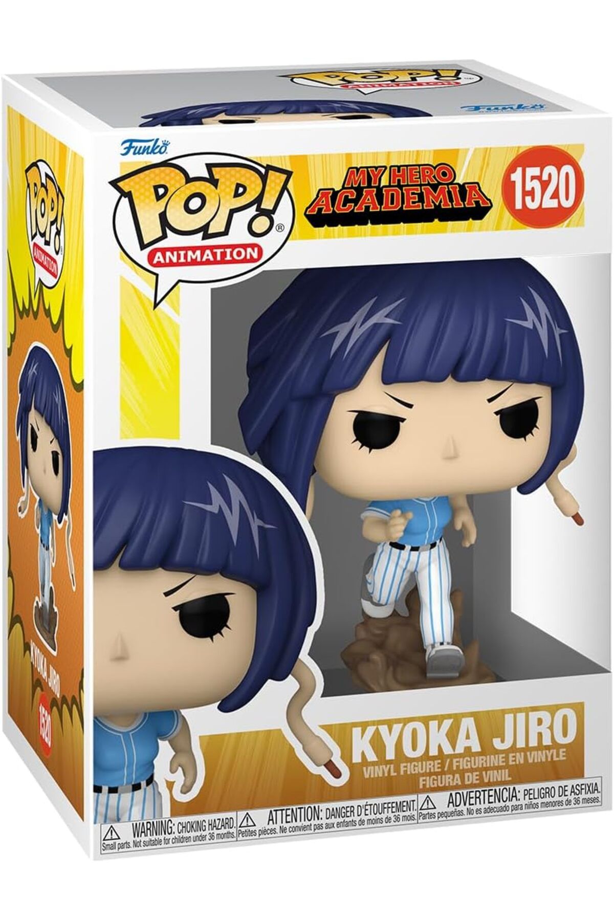 Funko Pop! My Hero Academia Hero League Baseball, Kyouka Jiro Vinil Figür 9,5 cm