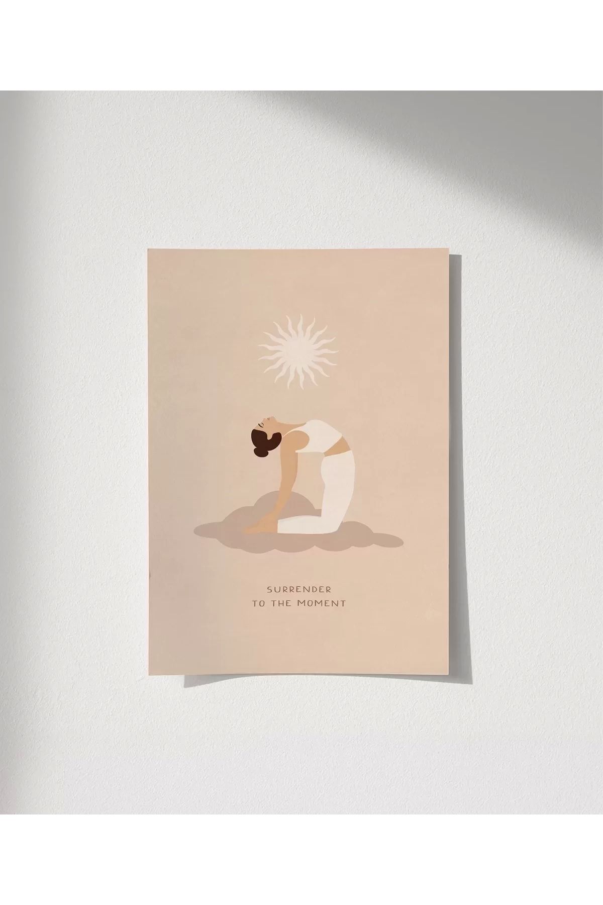 VOGLOO Çerçevesiz Poster Işığa Eğil