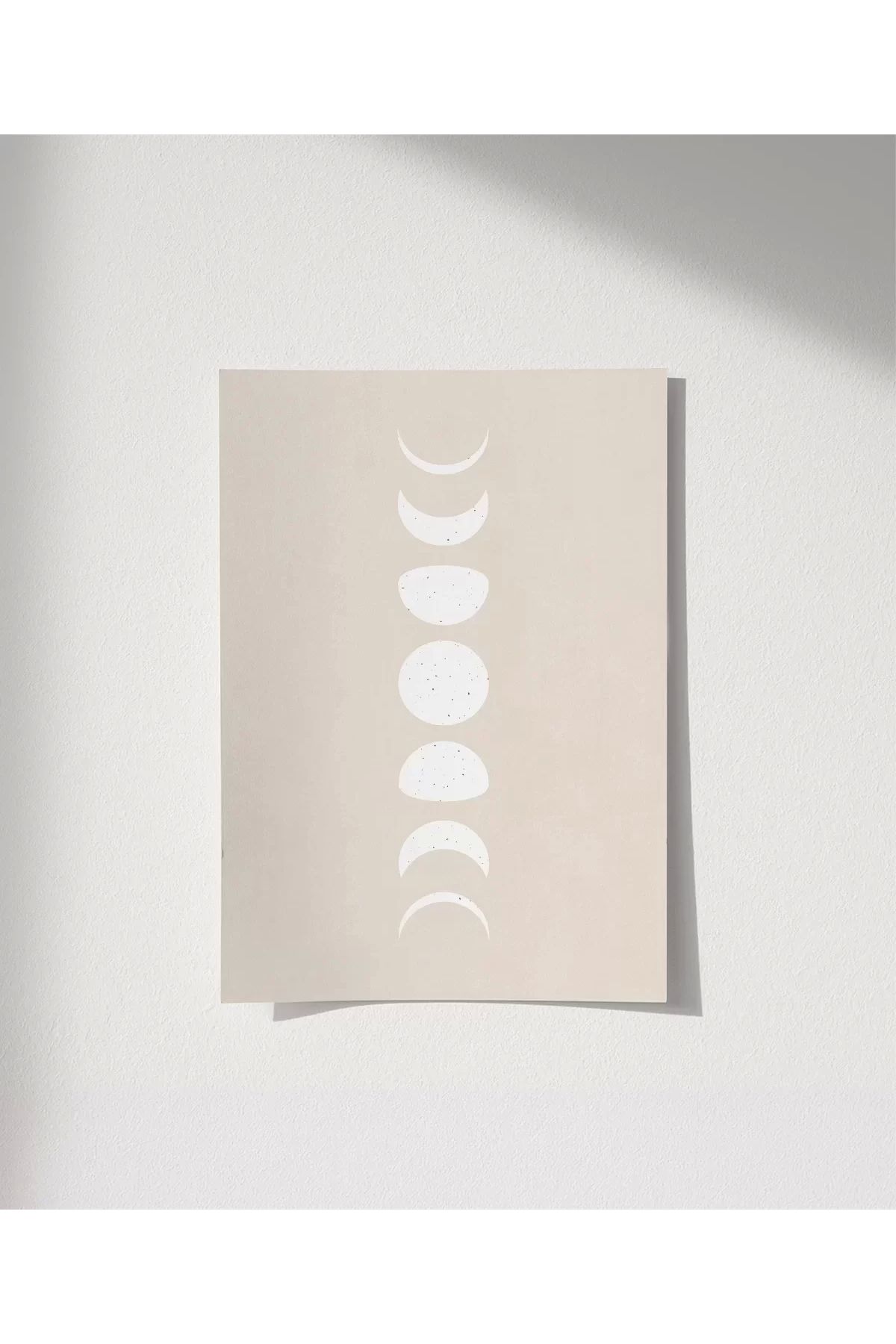 VOGLOO Çerçevesiz Poster Ayın Ritmi