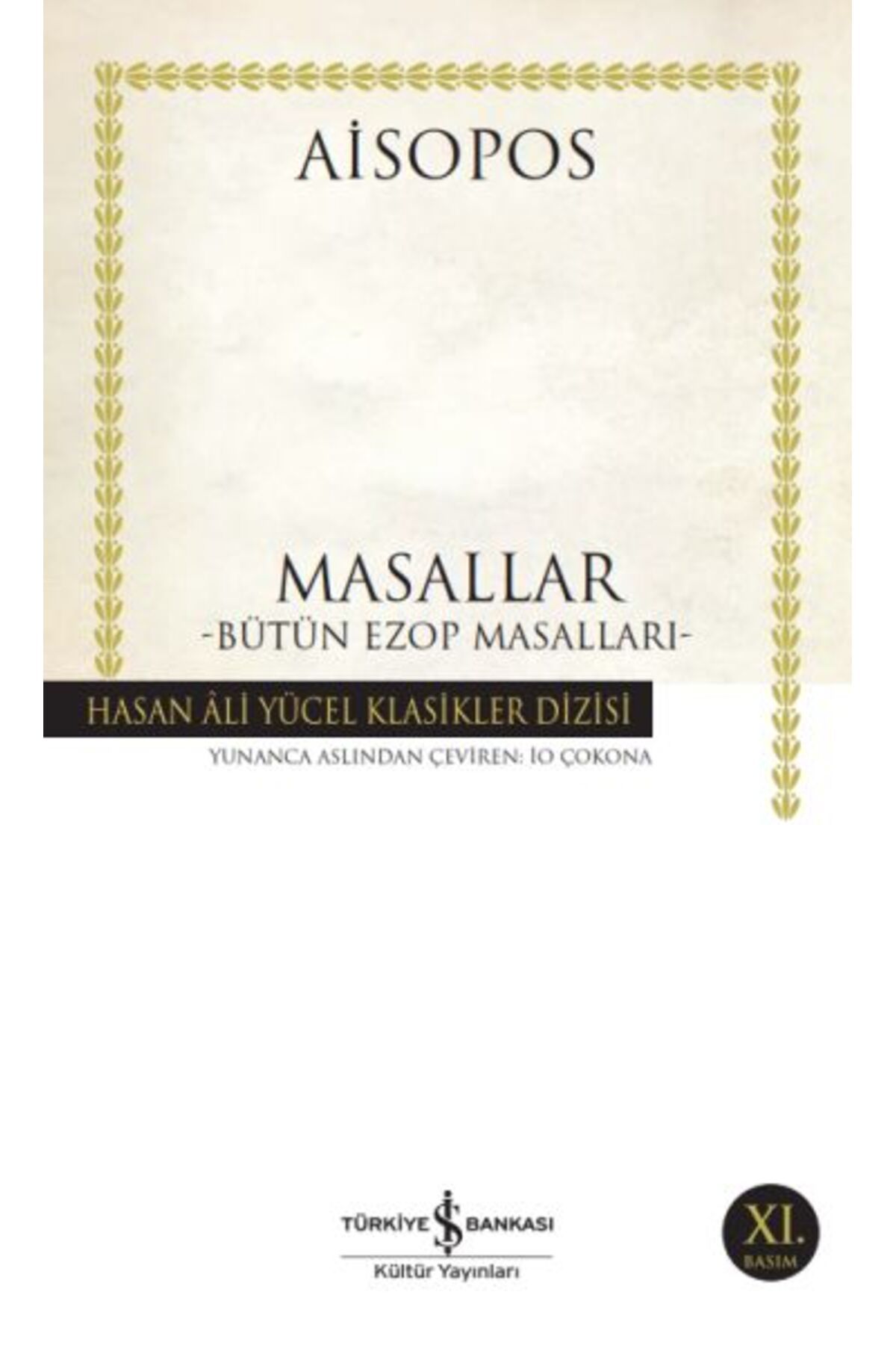 Destek Yayınları Masallar Bütün Ezop Masalları Hasan Ali Yücel Klasikleri
