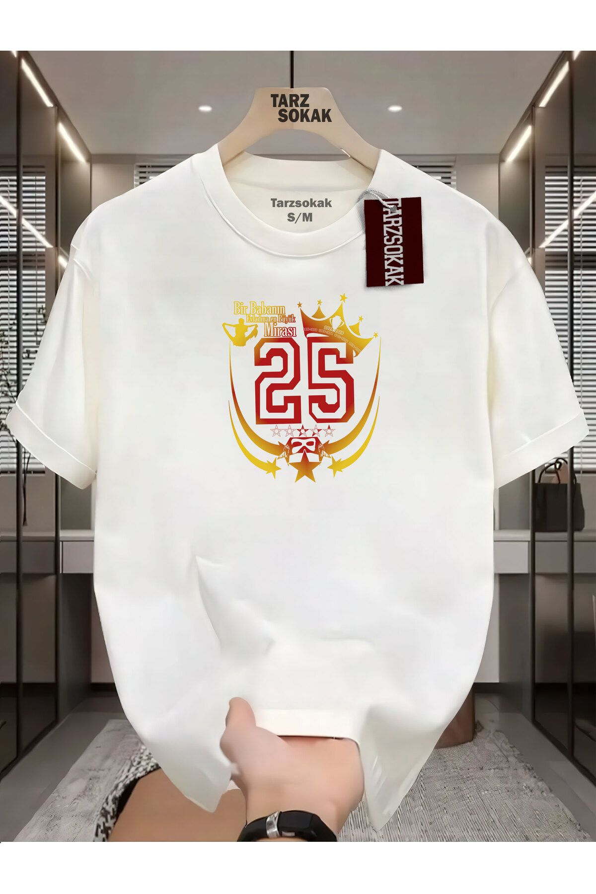 Tarzsokak BAY/-ÇOCUK T-SHIRT 5 YILDIZLI 25 KUPALI MODELLERİMİZ KOD 7