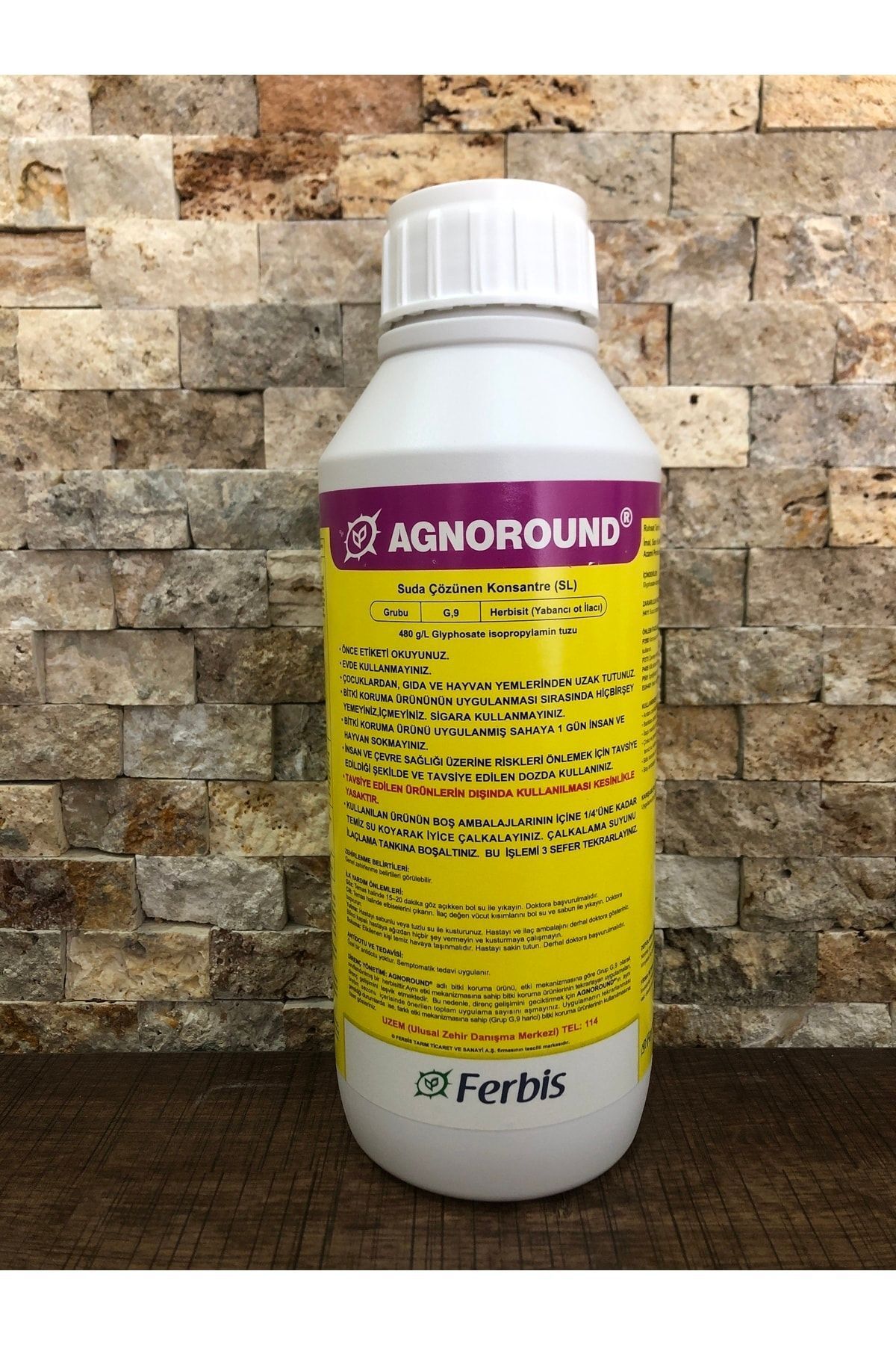 FERBİS Ot Ilacı Agnoround 1 Litre