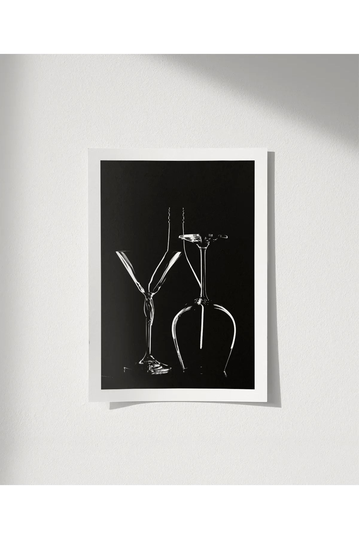 VOGLOO Çerçevesiz Poster Kırılgan Zarafet
