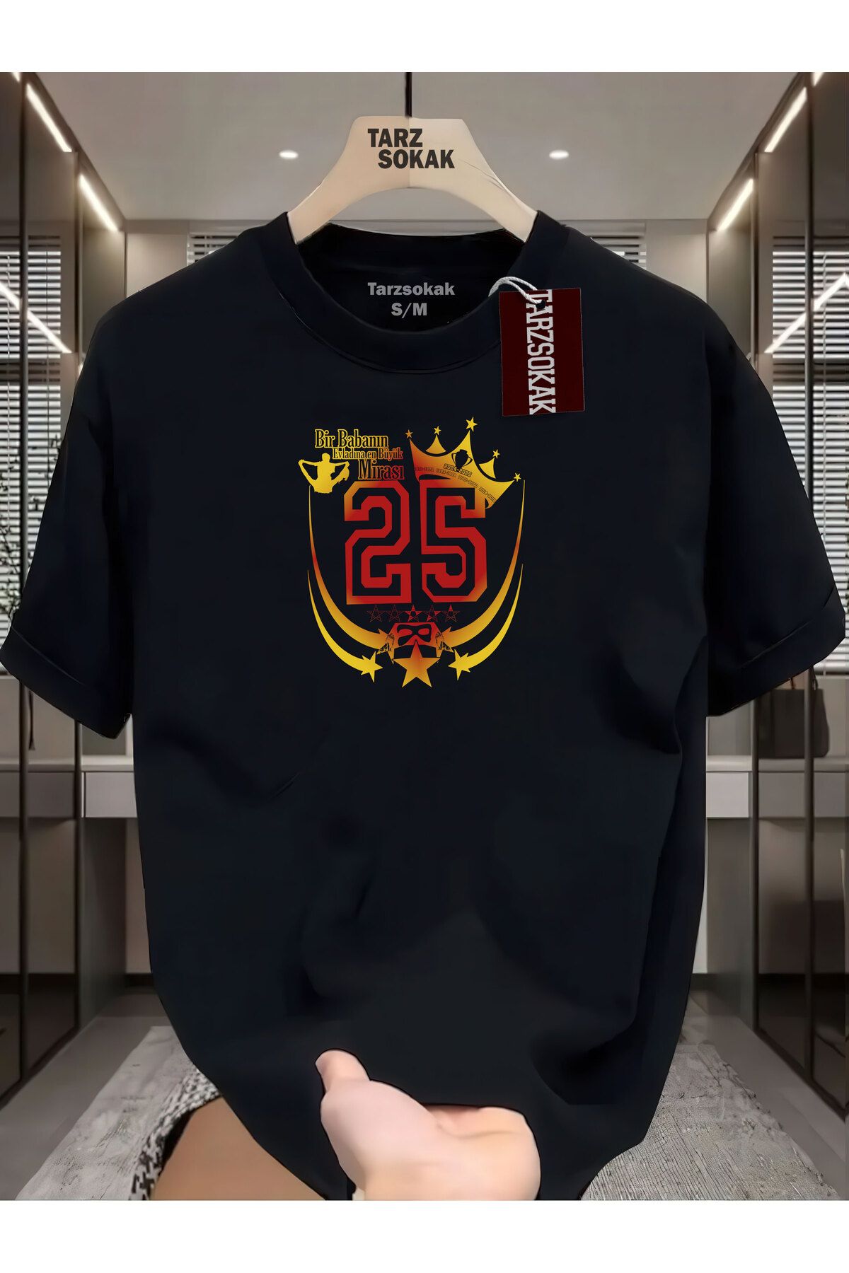 Tarzsokak BAY/-ÇOCUK T-SHIRT 5 YILDIZLI 25 KUPALI MODELLERİMİZ KOD 7