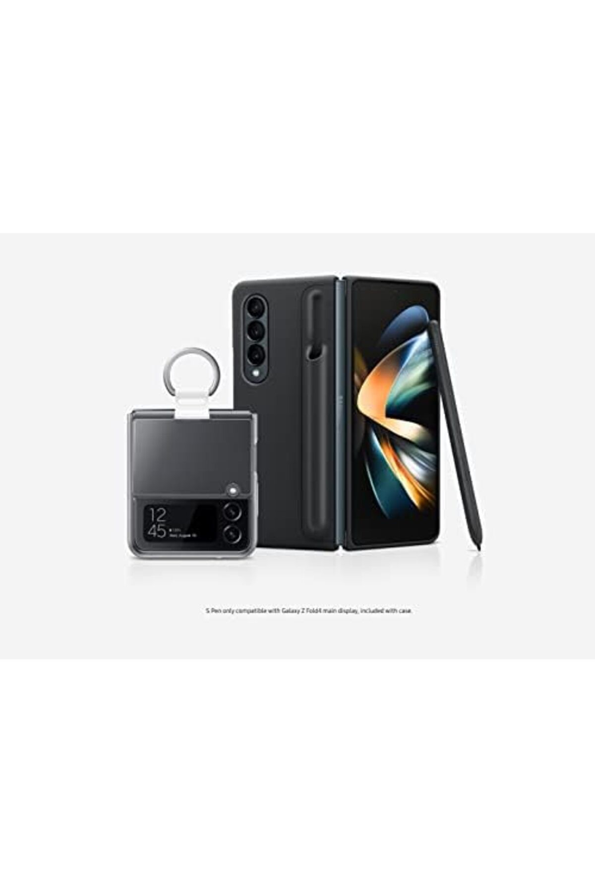 Samsung-Galaxy Z Flip 4 Cell Phone, Factory Unlocked Android Smartphone, 256GB, Flex Mode, Hands Fre 4
