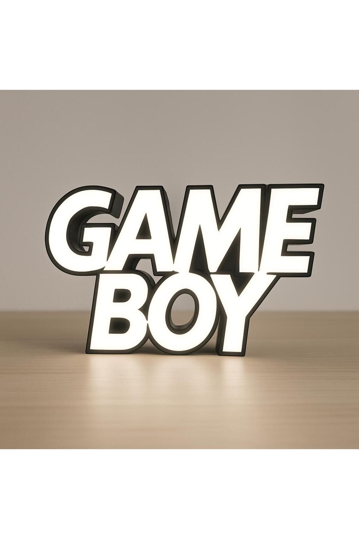 bevex GAME BOY RGB RENKLİ MASA DUVAR LAMBASI