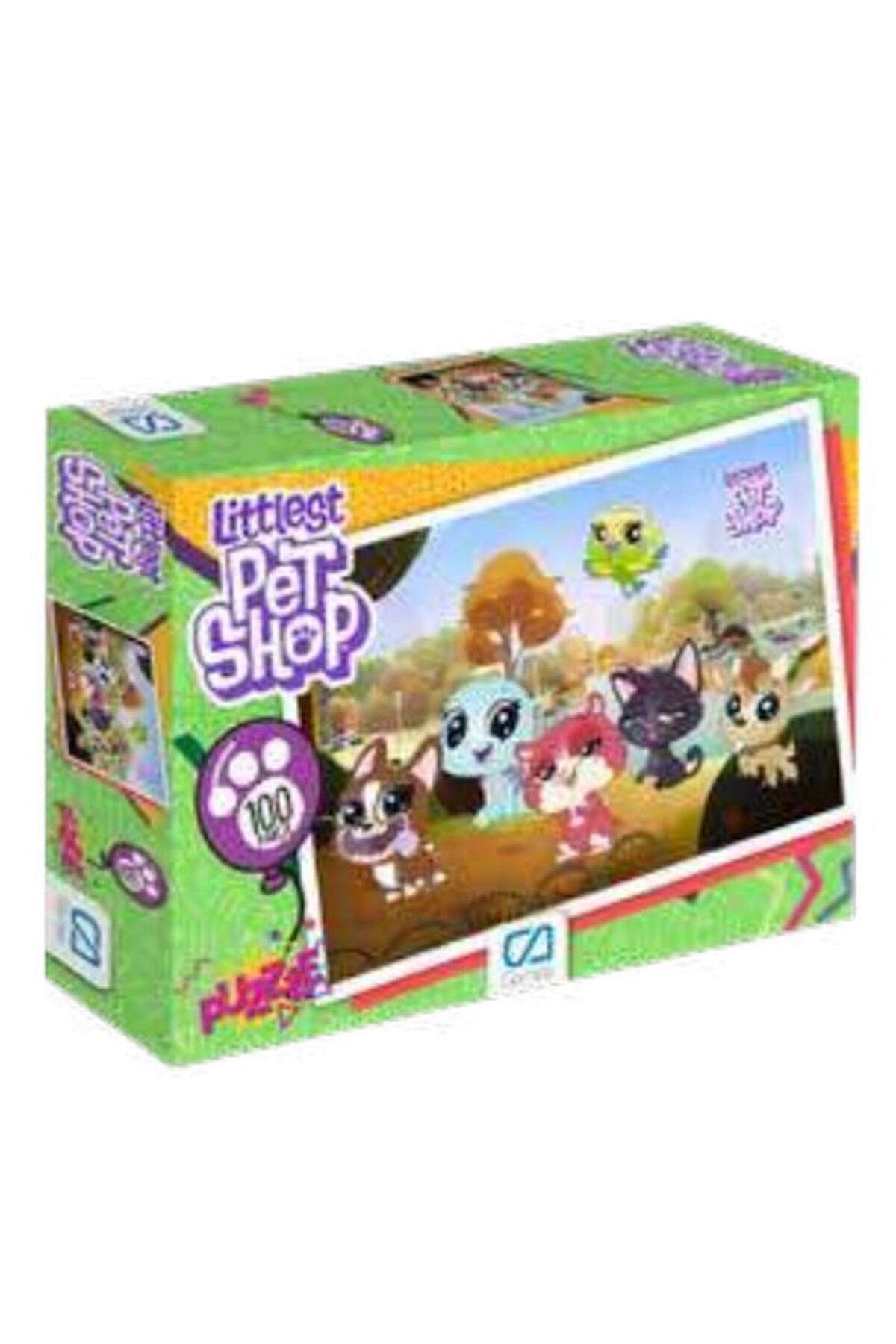 Destek Yayınları Lıttlest Petshop Puzzle 100