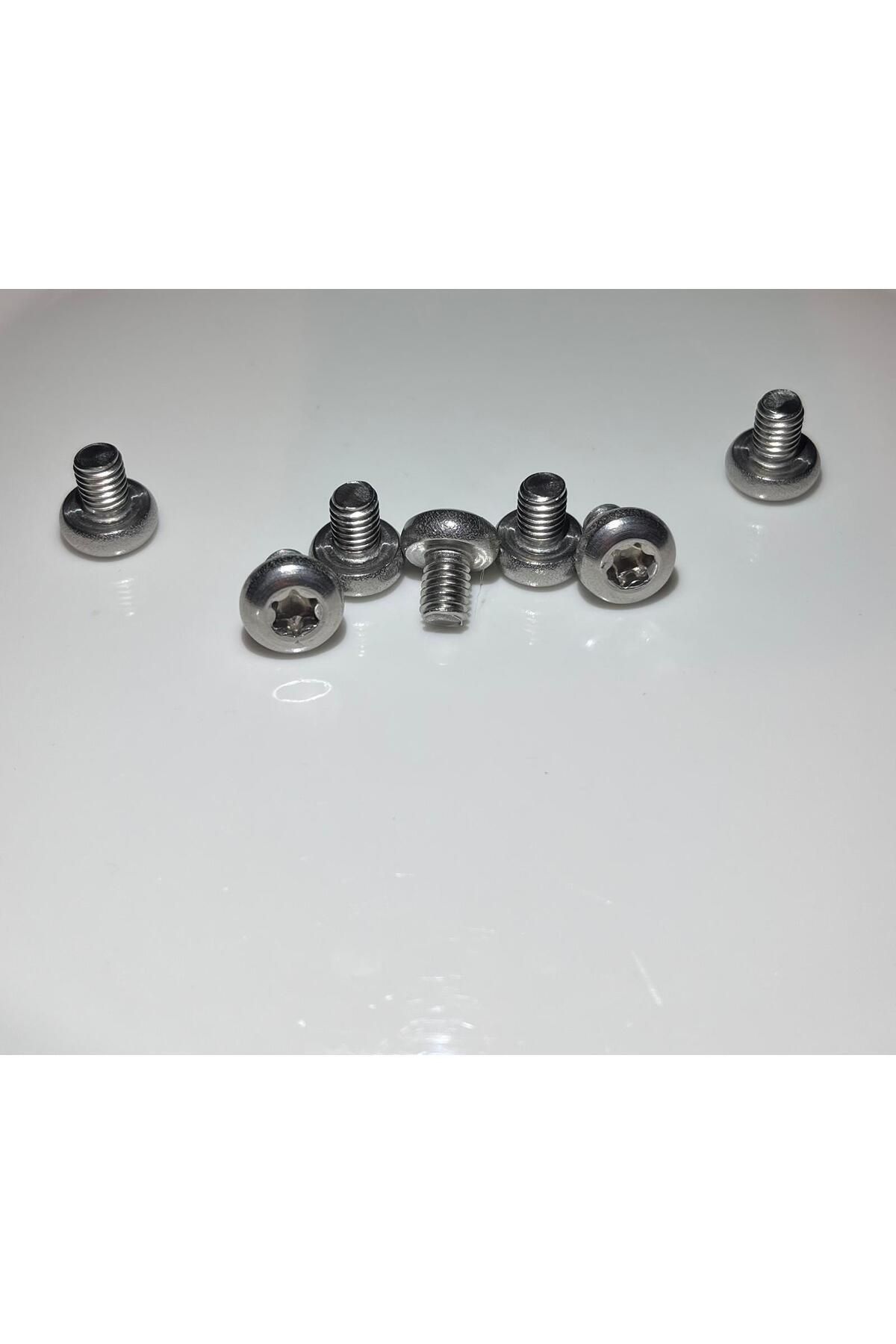 SADEM TEKNİK Silindir Baş Torx Vida Dın7985- Inox A2 M6x8 (50 ADET)