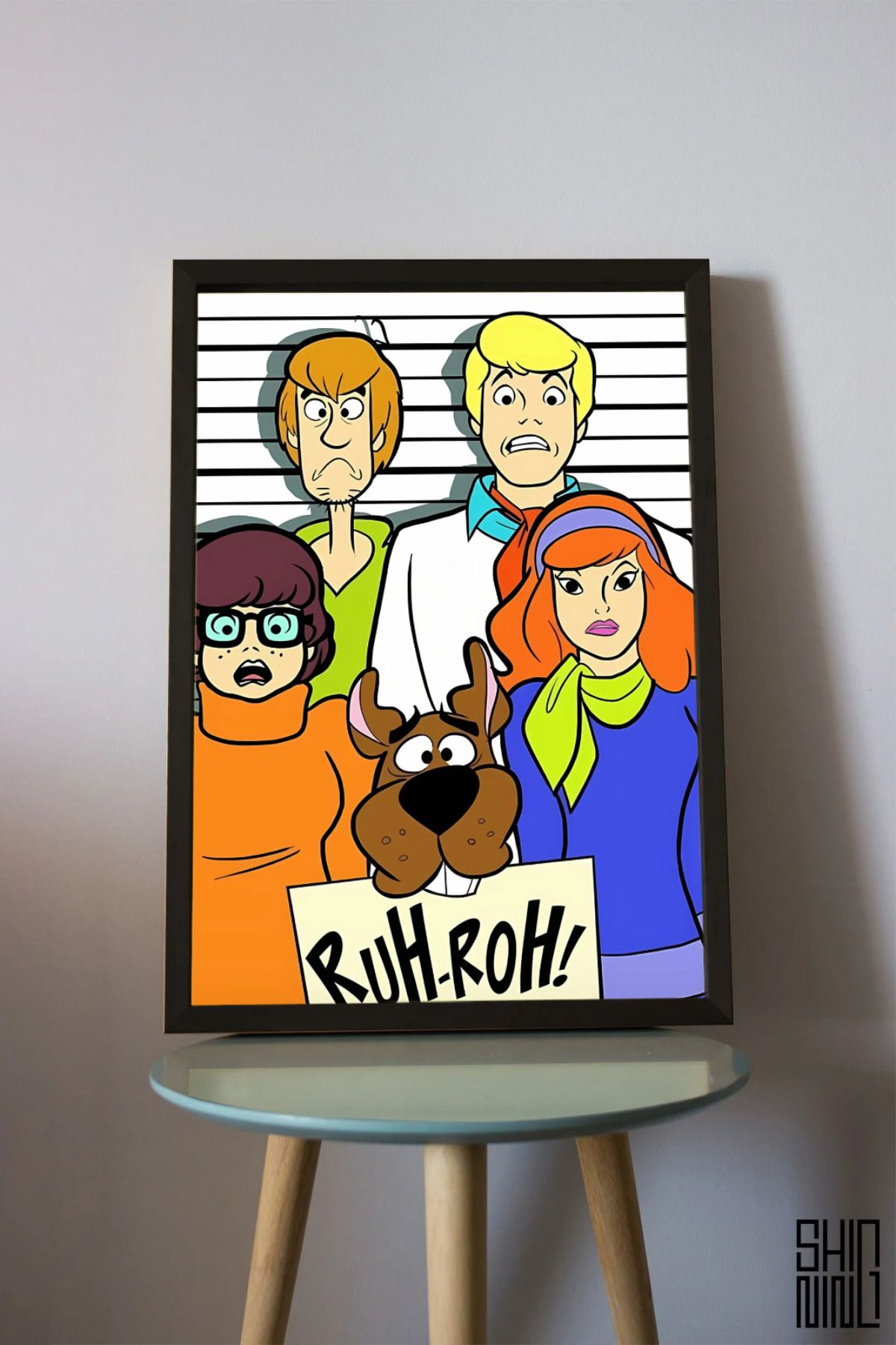 Home Çerçeveli "SCOOBY DOO " Tablo
