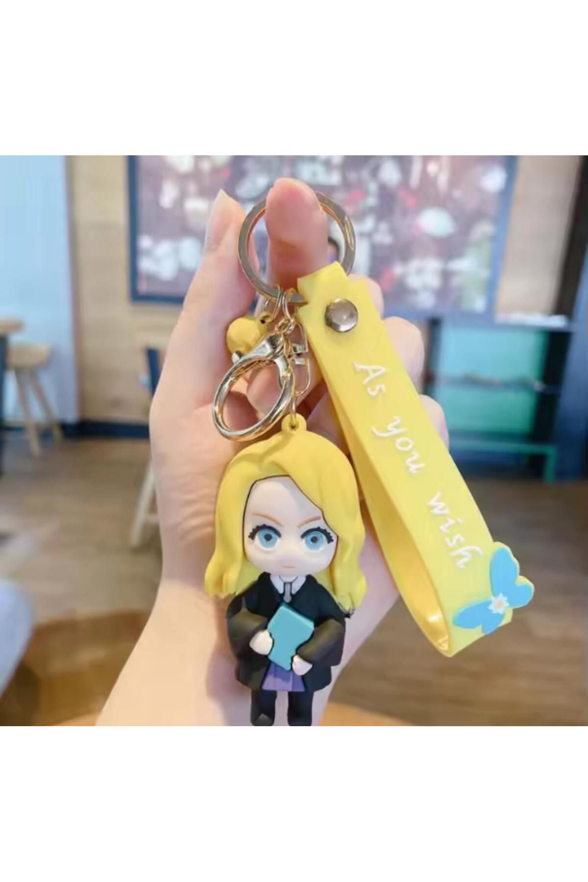 Millania Harry Potter Luna Lovegood 3D Anahtarlık, Çanta Aksesuarı - Sihirli Dünyanın Ruhunu Yanında Taşı