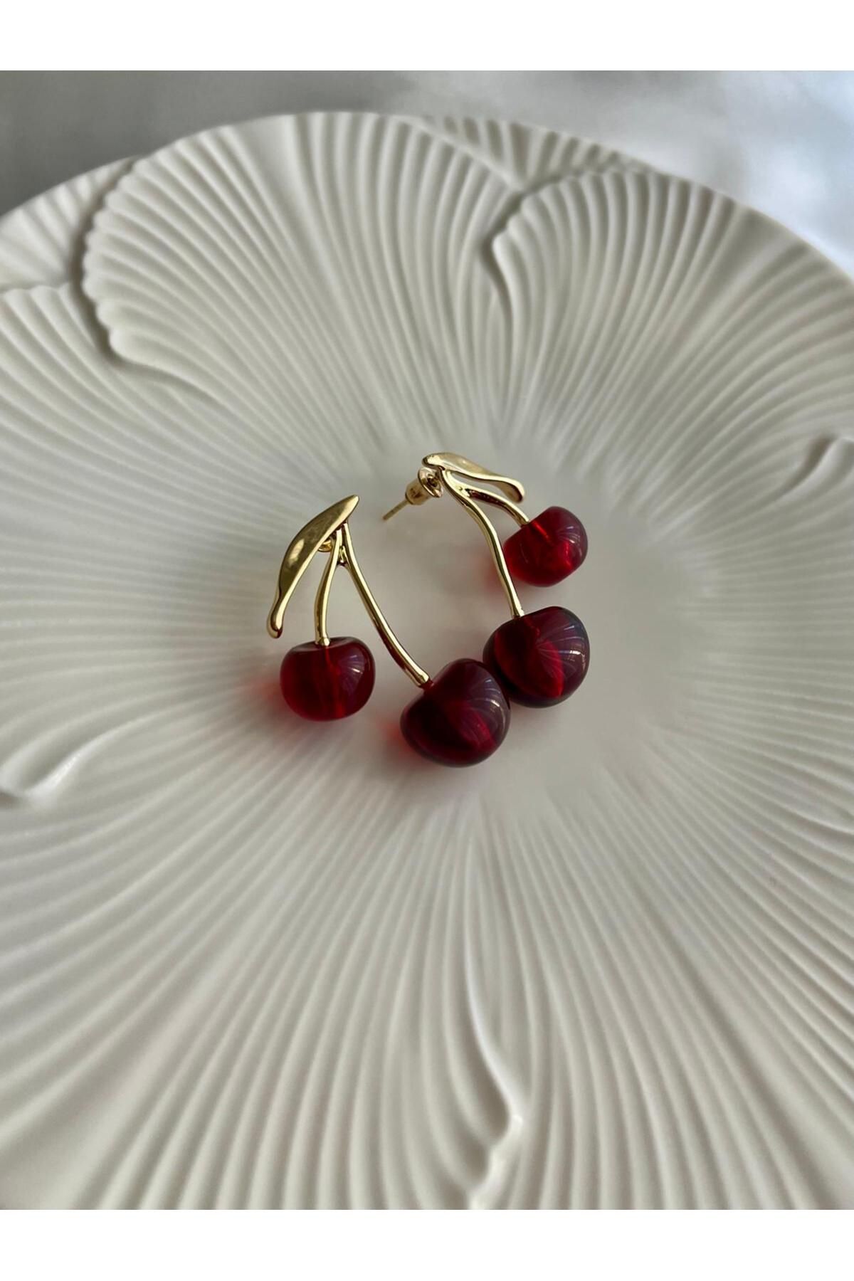 Arye Aksesuar-Cherry Earrings 1