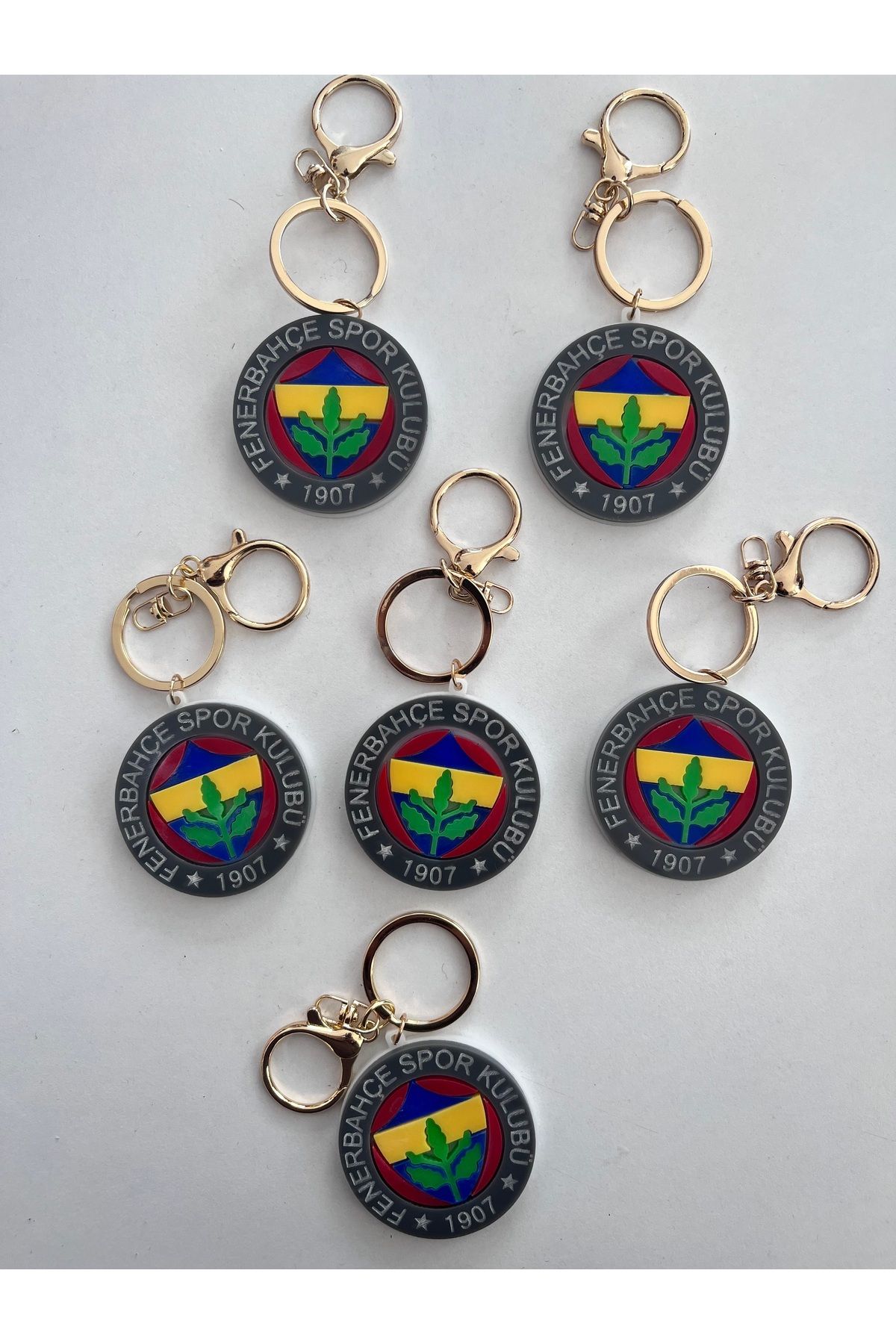 Handmade Fenerbahçe temalı çanta charm veya anahtarlık