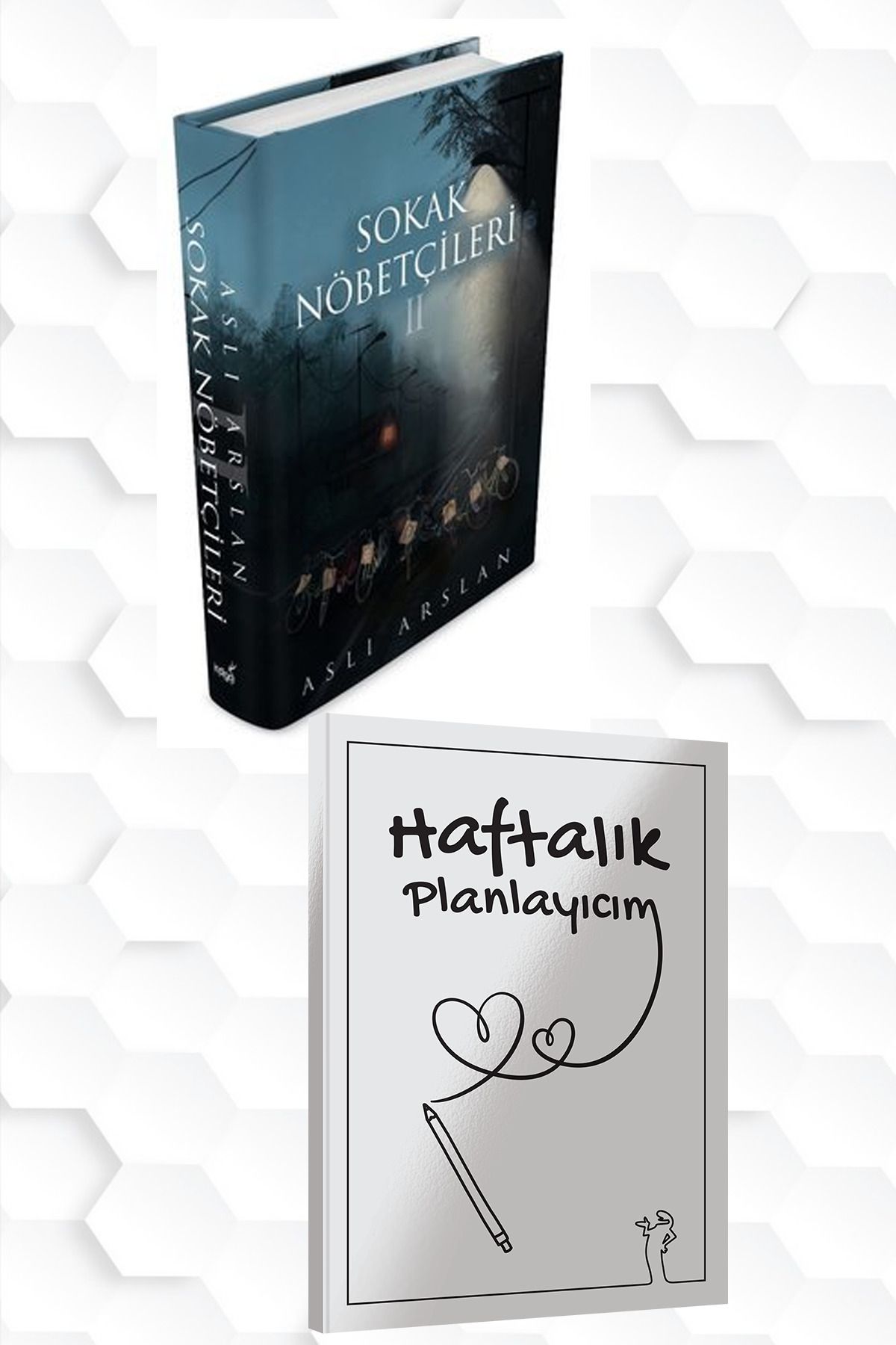 İndigo Kitap CİLTLİ-ASLI ARSLAN-SOKAK NÖBETÇİLERİ İKİNCİ CİLT +HAFTALIK PLANLAYICIM (52 HAFTA) HEDİYE