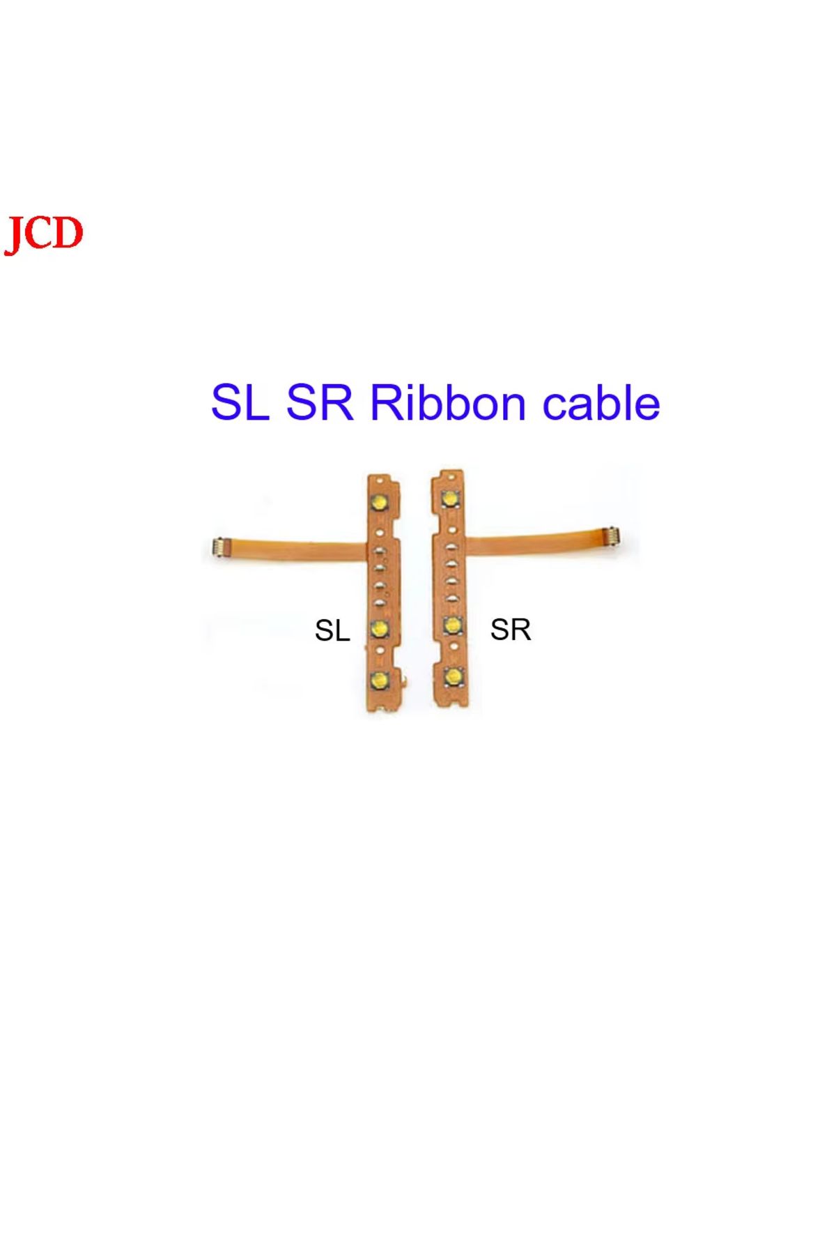 JCD-3pcs H JCD 1pcs Replacement For Switch JoyCon ZR ZL L SL SR Button Key Ribbon Flex Cable For NS Repa 1