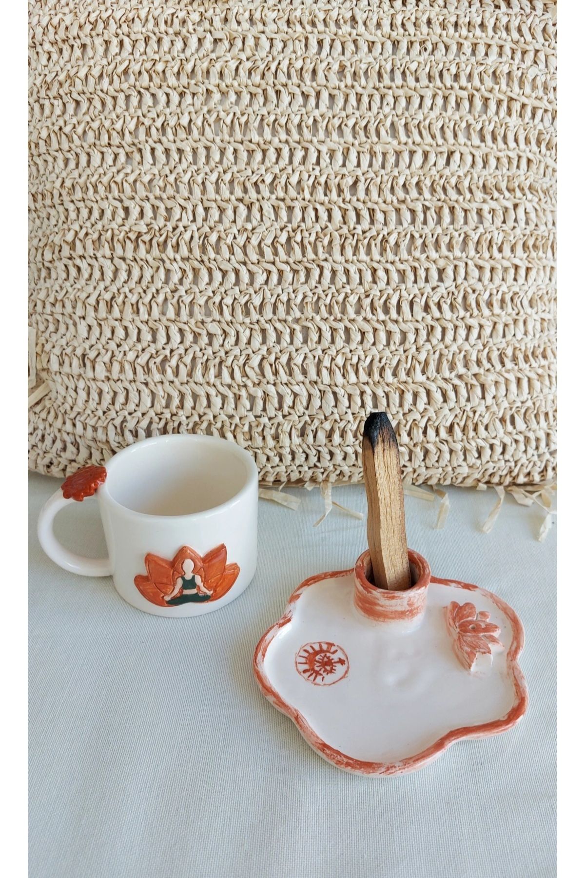 Ohlala Atelier Seramik Tütsülük El Yapımı Tütsülük Handmade Ceramic İncense Burner