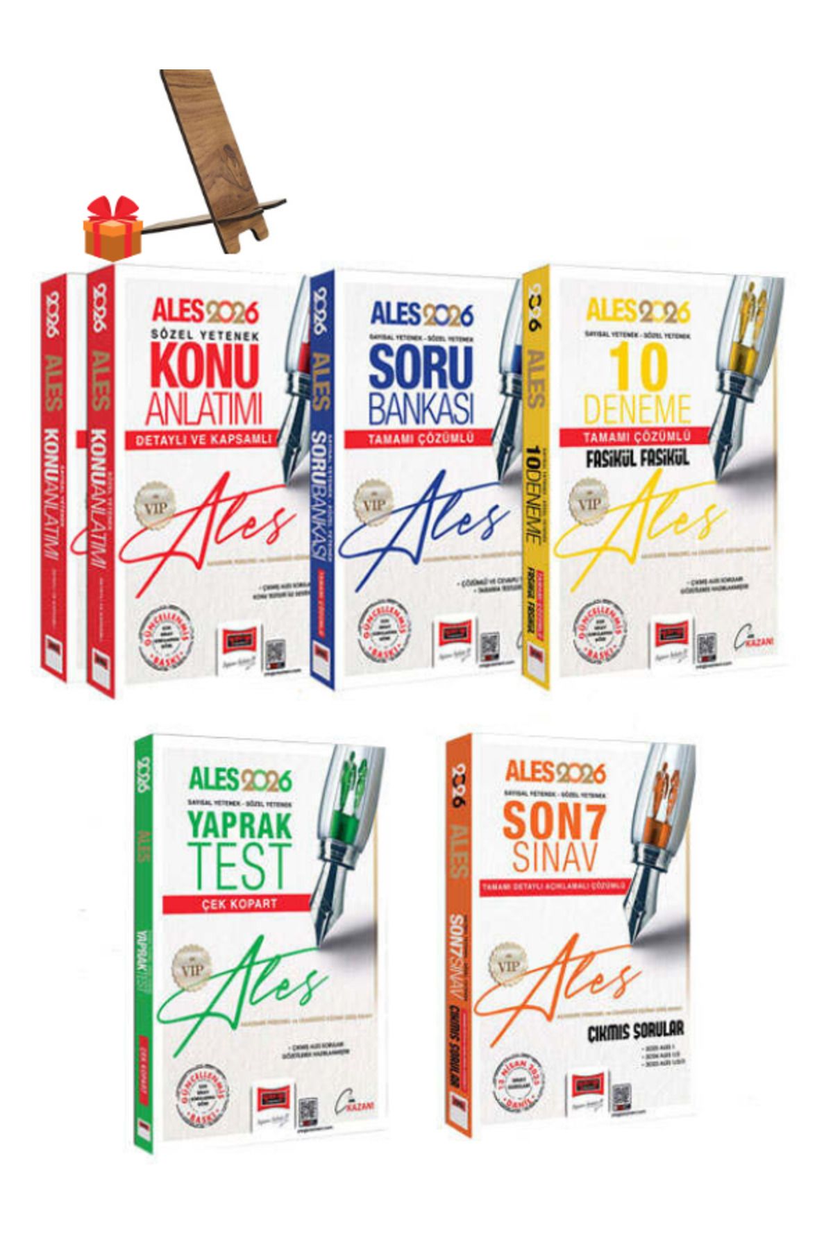 Yargı Yayınları 2026 ALES VIP Sayısal Sözel Konu Soru 10 Deneme Yaprak Test 7 Sınav Çıkmış Sorular Seti Yargı Yayın