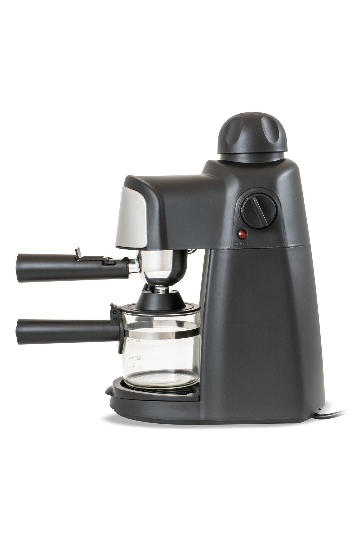 Zass-Manual Espresso Machine Zem 05, 800w, Cappuccino Device, Black 3