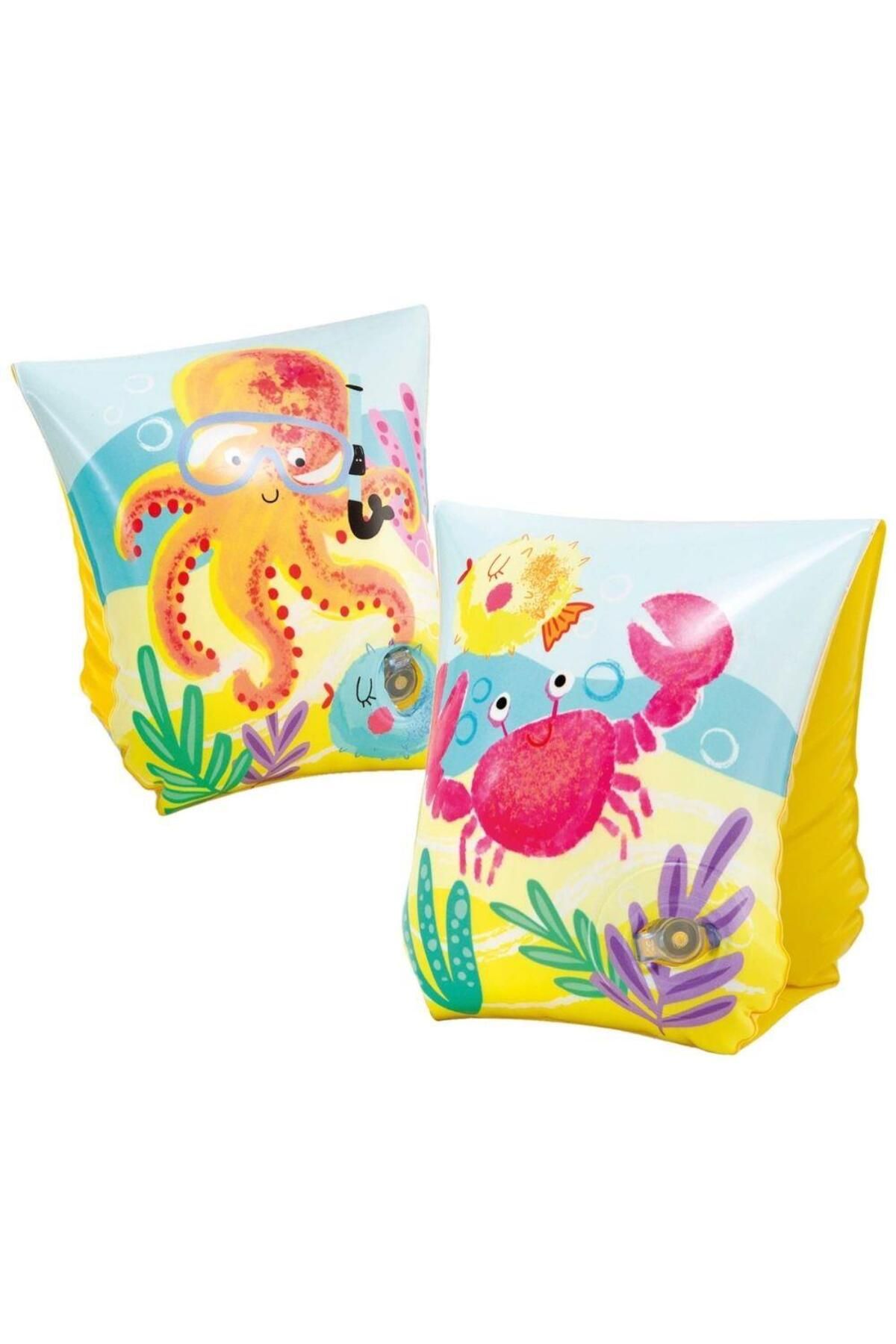NEZADE STORE İntex Tropikal Desenli Kolluk 23x15 Cm - 58652 (Lisinya)