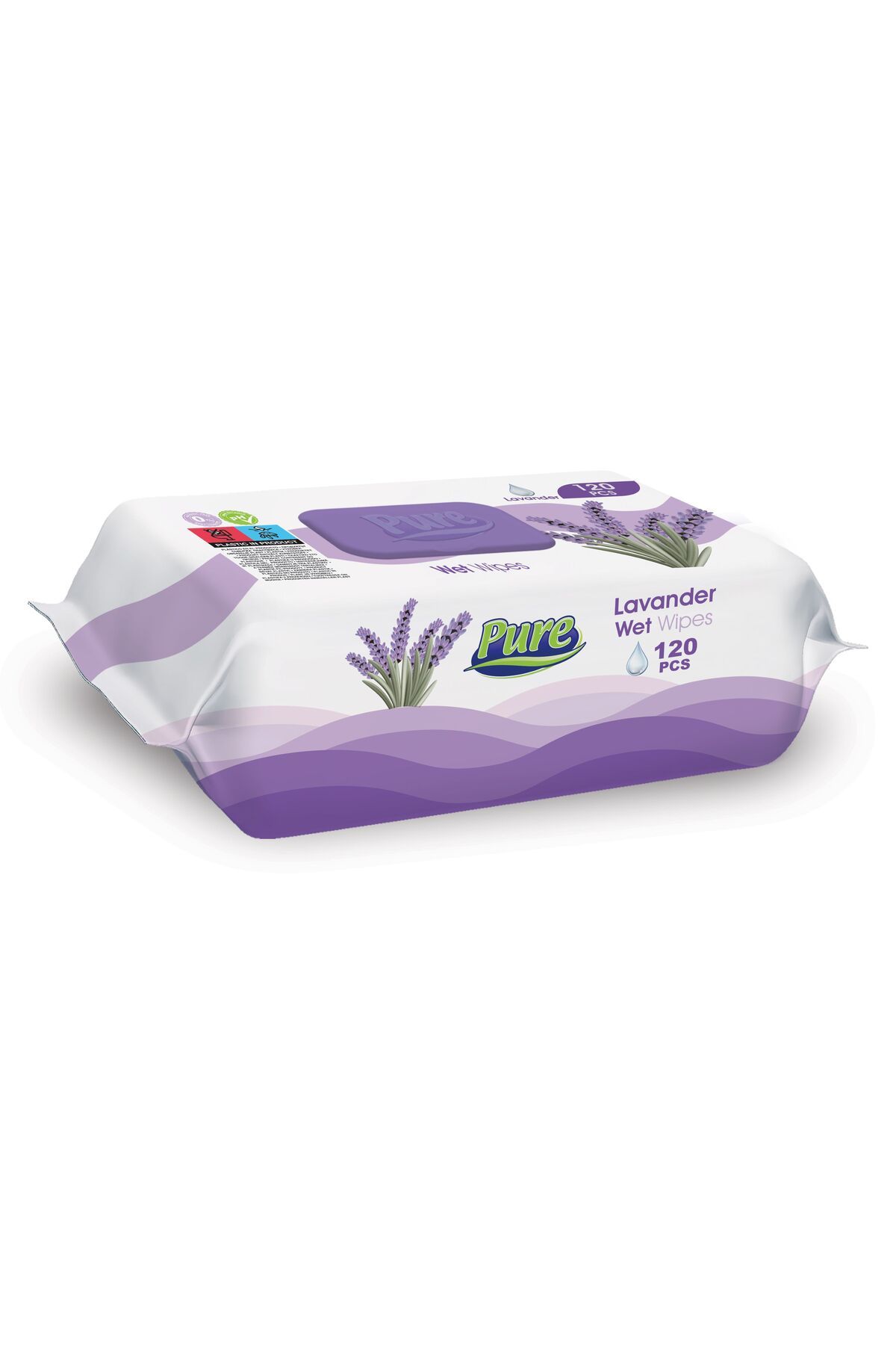 Pure Servetele Umede Pure 120 Buc. Lavanda - One Size