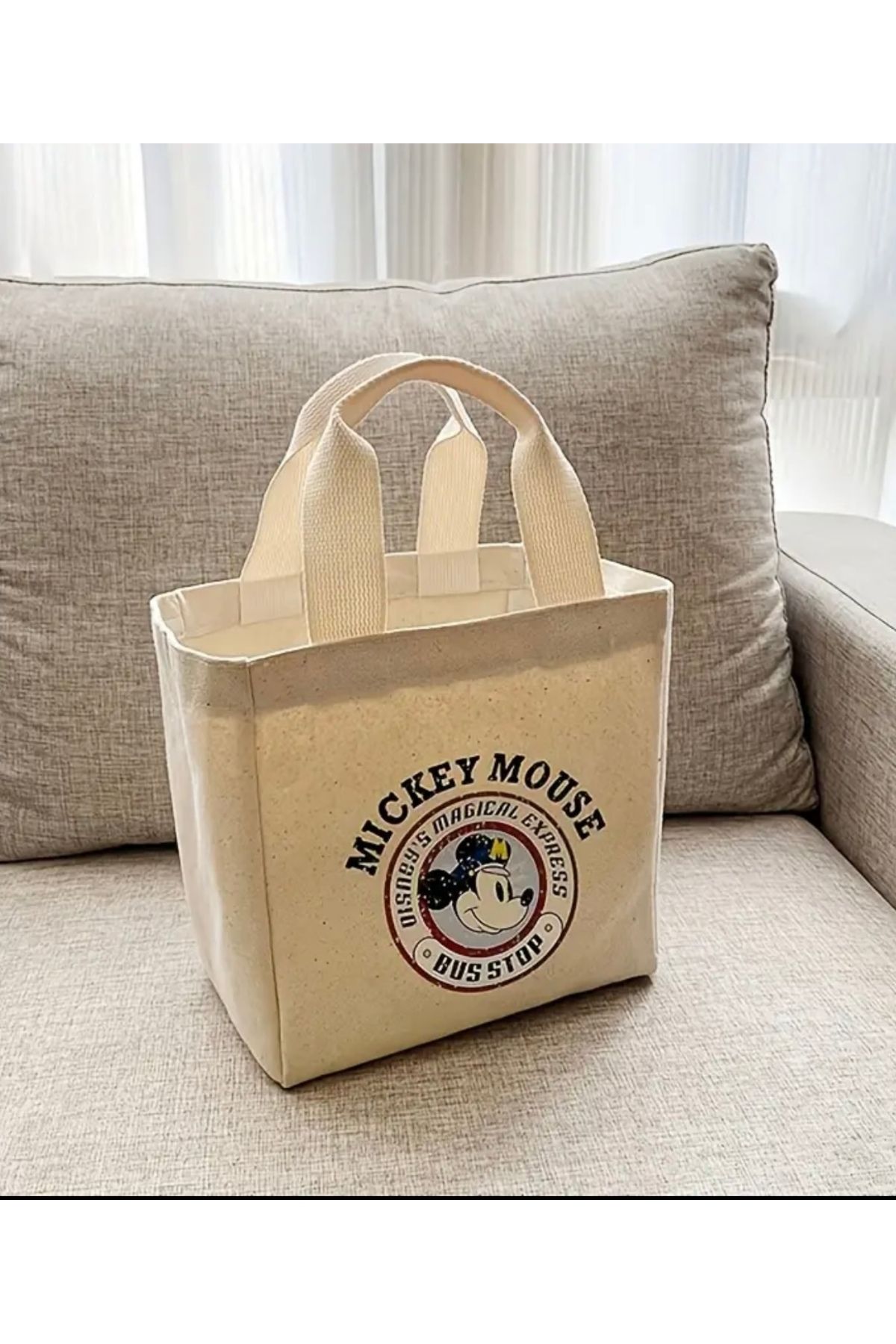 TEMU Mickey mause baskılı çanta