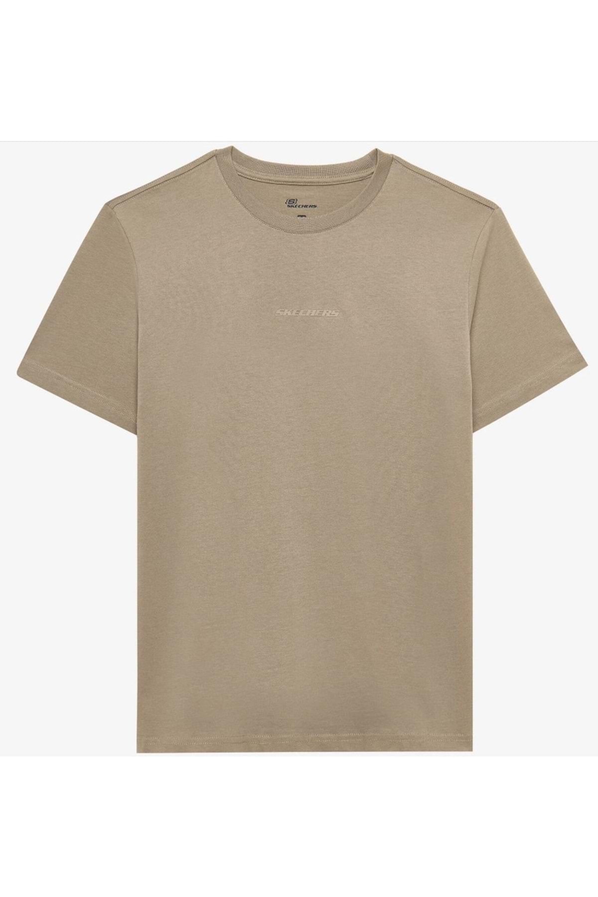 SKECHERS M Essential T-shirt S2510017 Erkek Tişort HAKİ