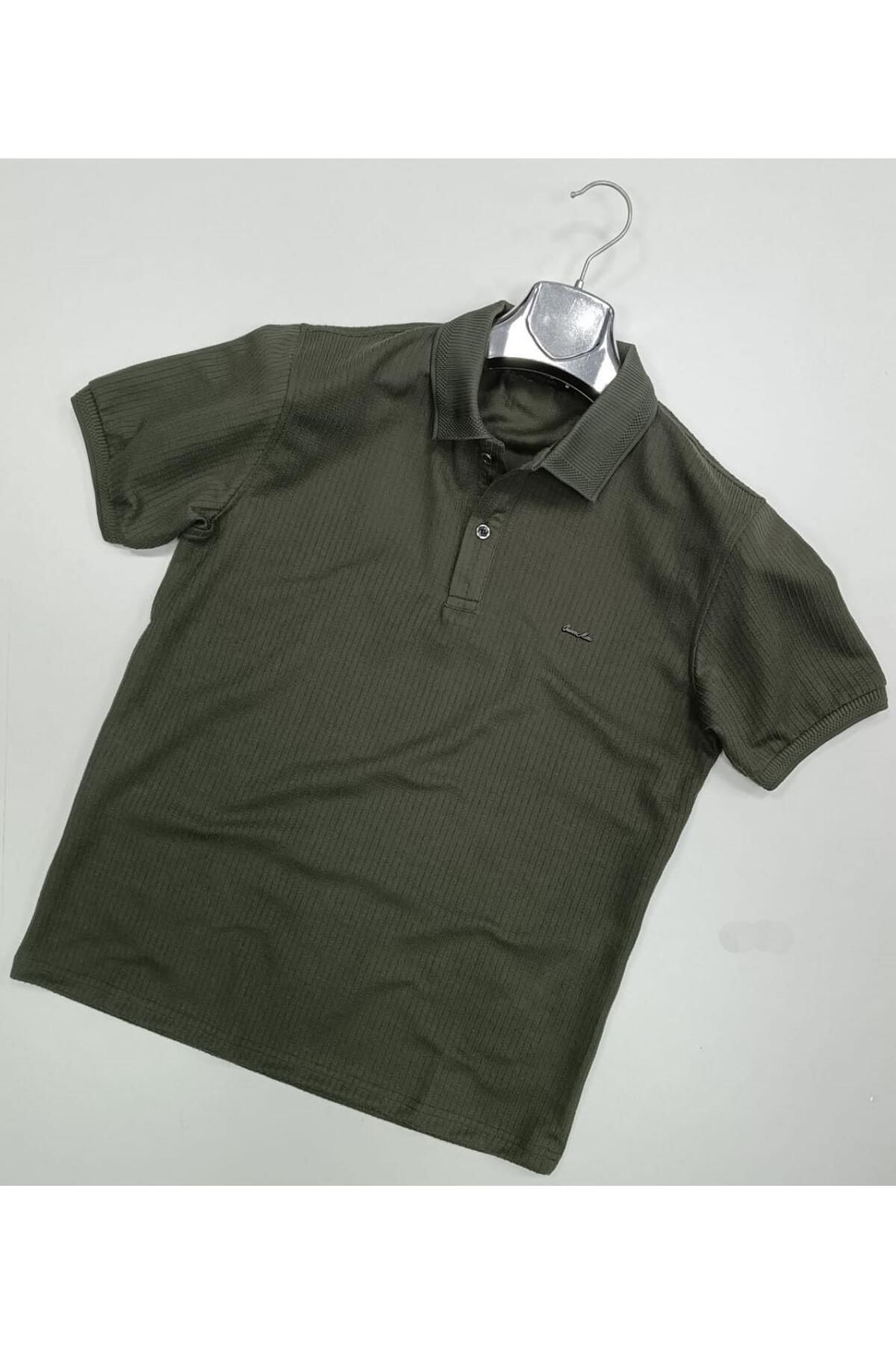CLASSİCS MEN Gewer Slim Fit Erkek Kısa Kol Polo Yaka Tshirt - 7306