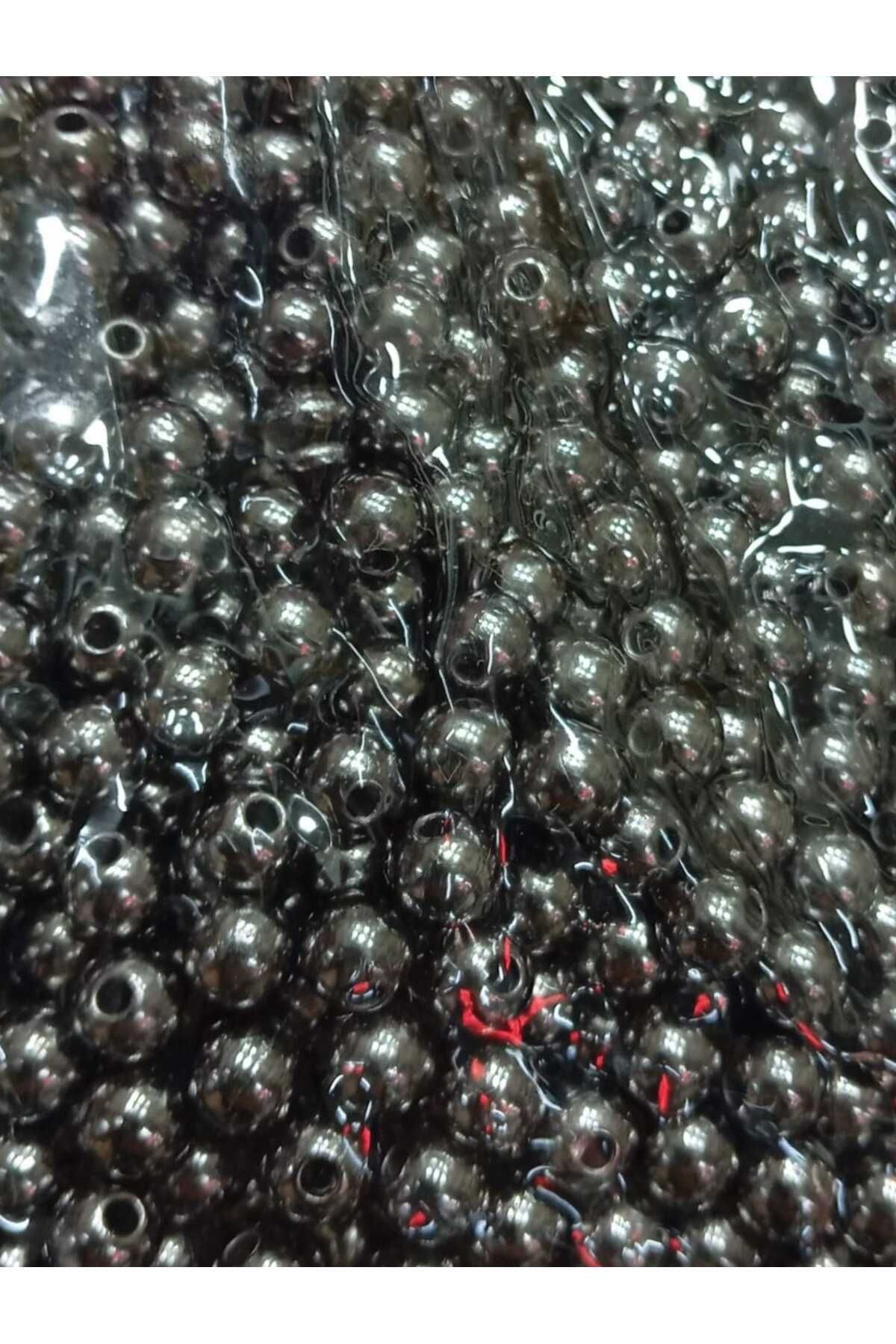 Ralp Moda 8 MM METALİZE CCB BONCUK 500 GRAM GÜMÜŞ RENKLİ