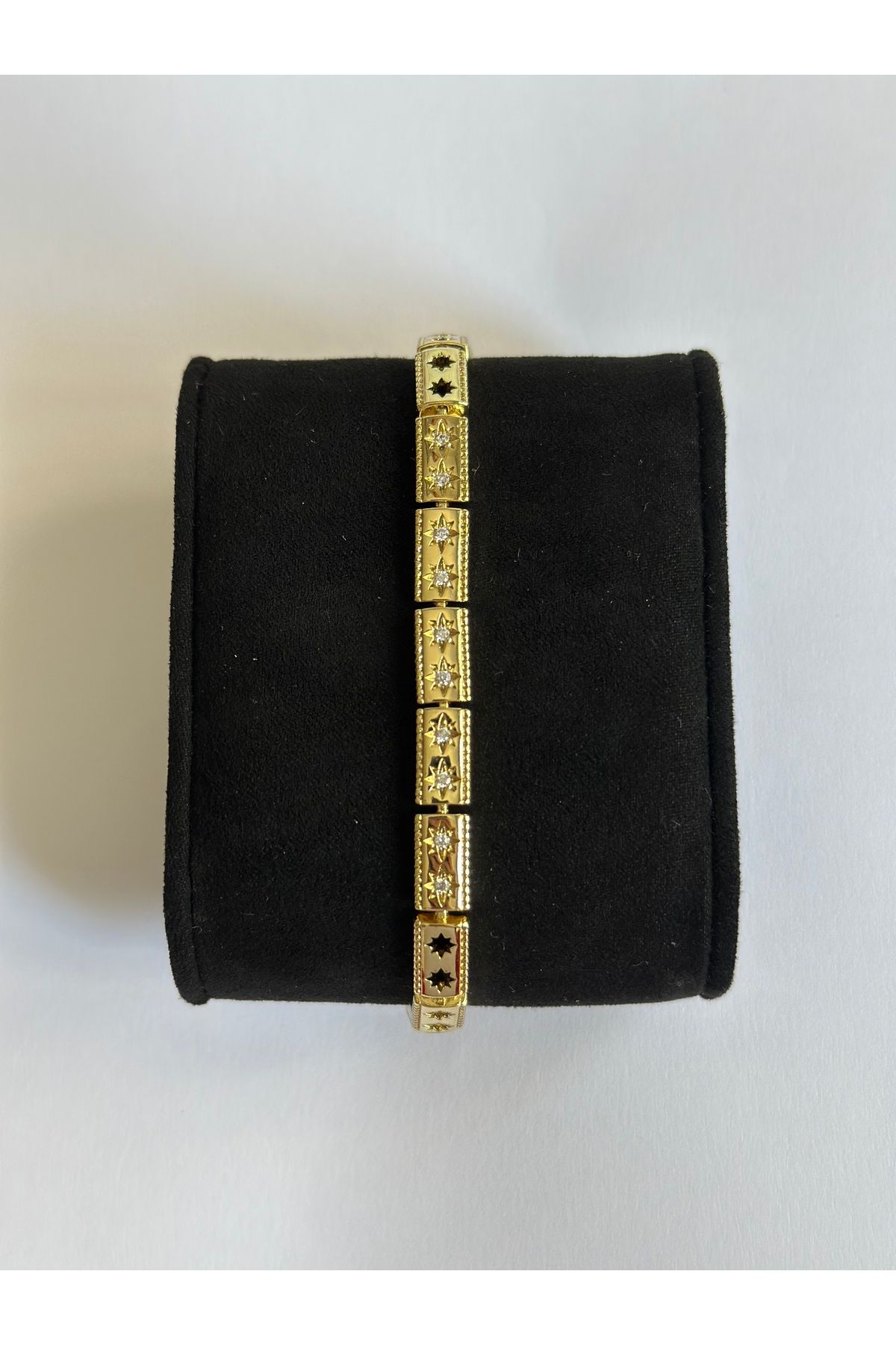NİSSBEBE XUPİNG JEWELRY VİP Bileklik 14K Renk KARARMAZ Çelik Bileklik (DOĞALTAŞ BİLEKLİK HEDİYE)