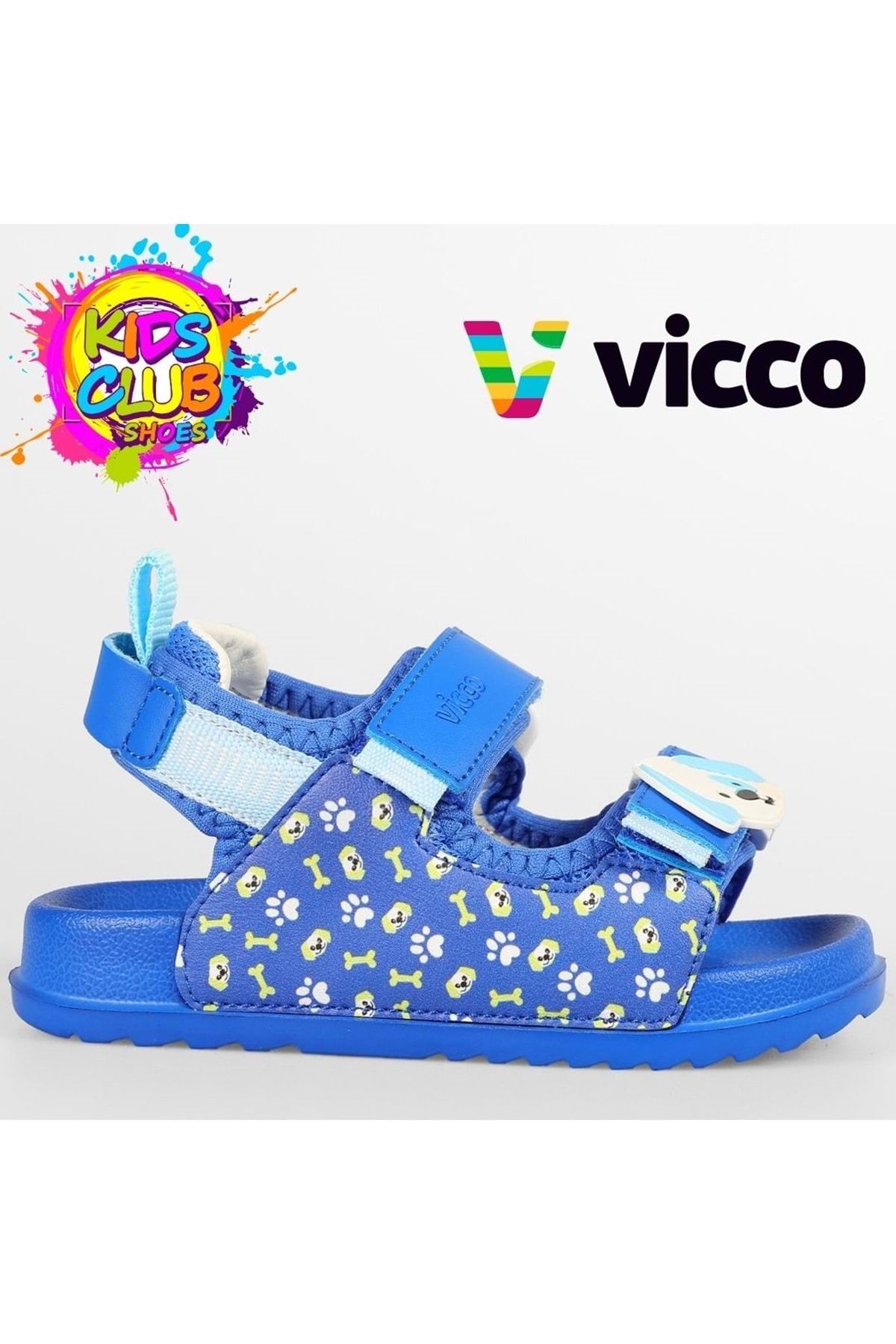 Kocamanlar Ayakkabı Vicco İnkago Ortopedik Çocuk Sandalet MAVİ