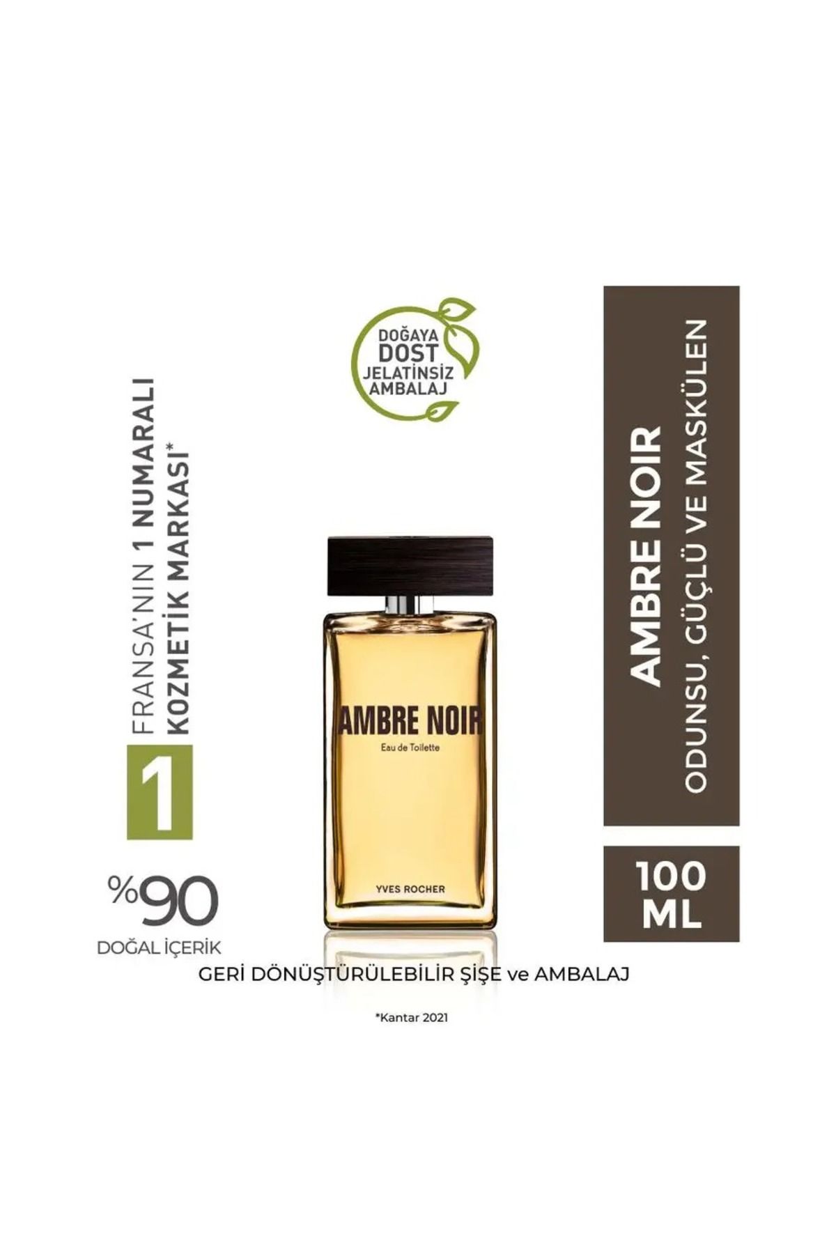 Yves Rocher Ambre Noir - EDT 100 ml
