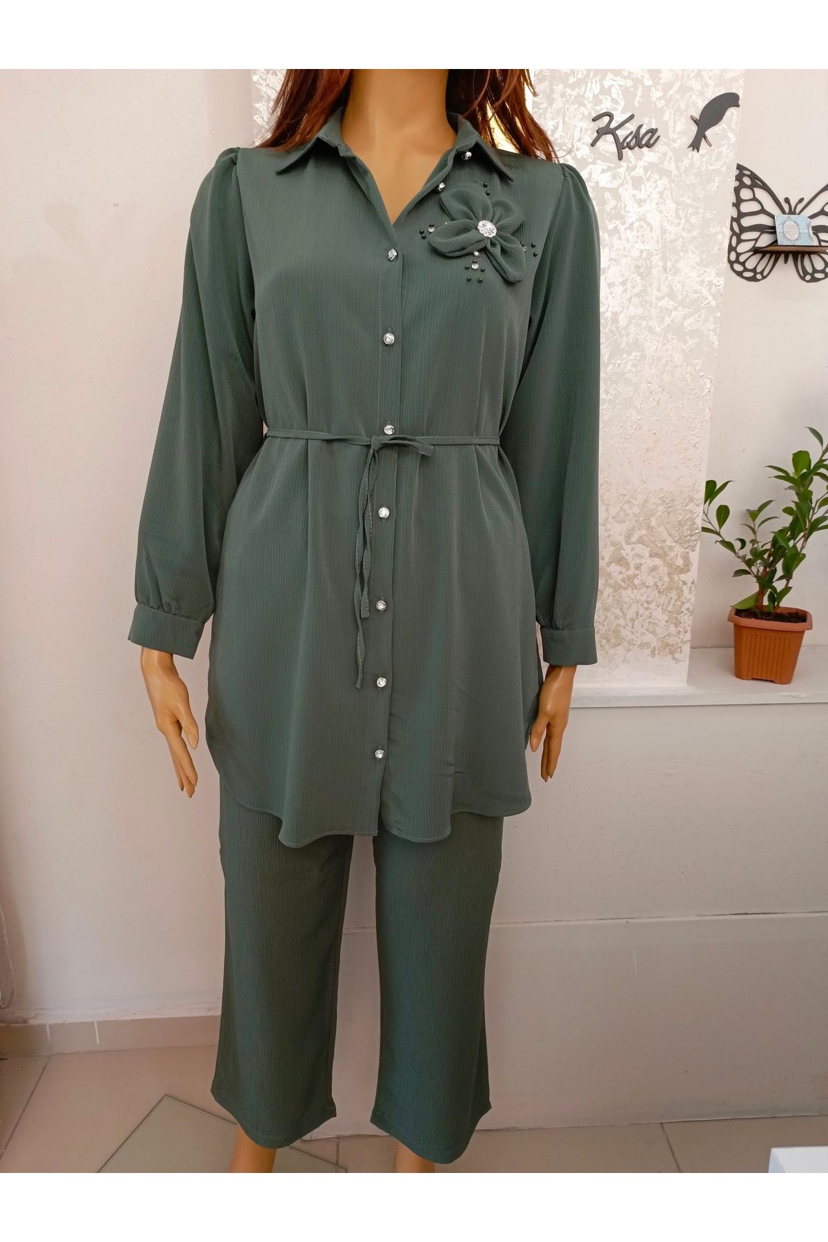 Butik Pantolonlu Takım Vogve Kalite Kumaş