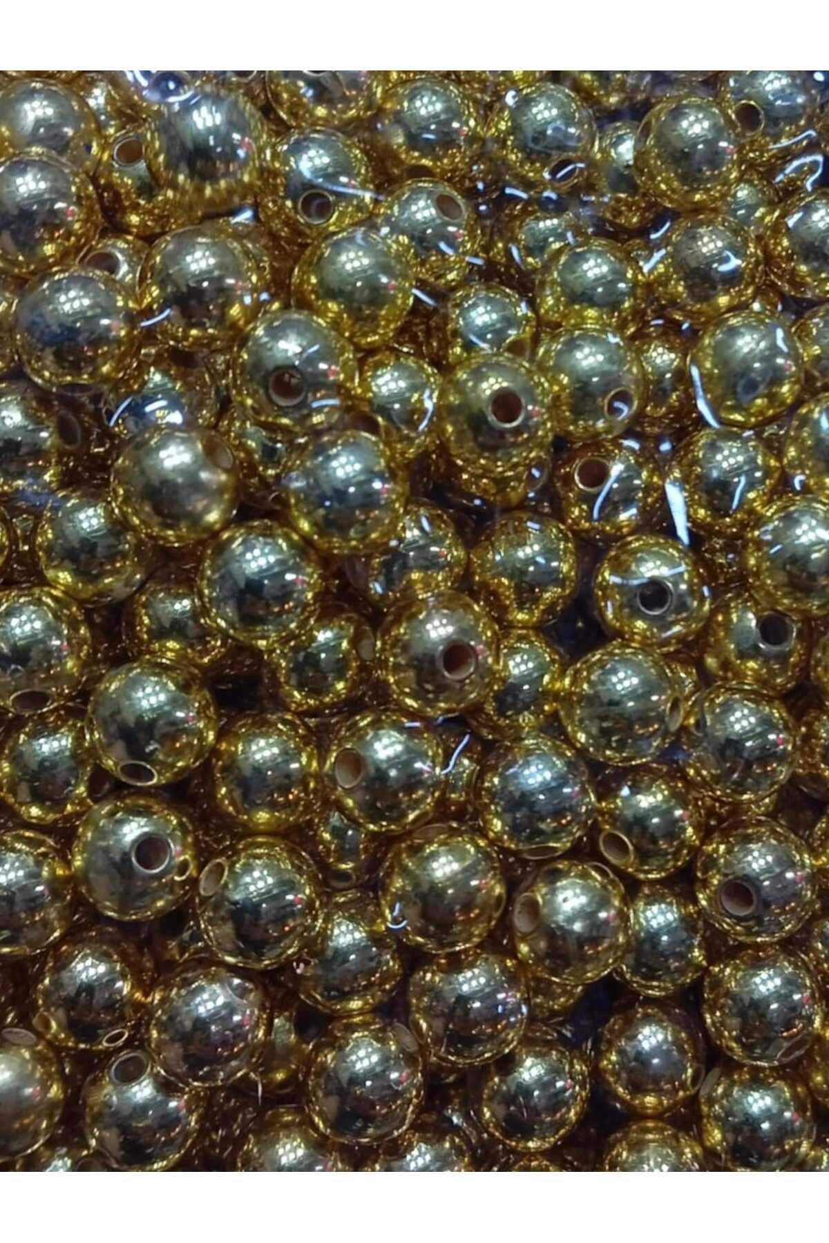 Ralp Moda 8MM METALİZE ROSE GOLD BONCUK 500 GRAM