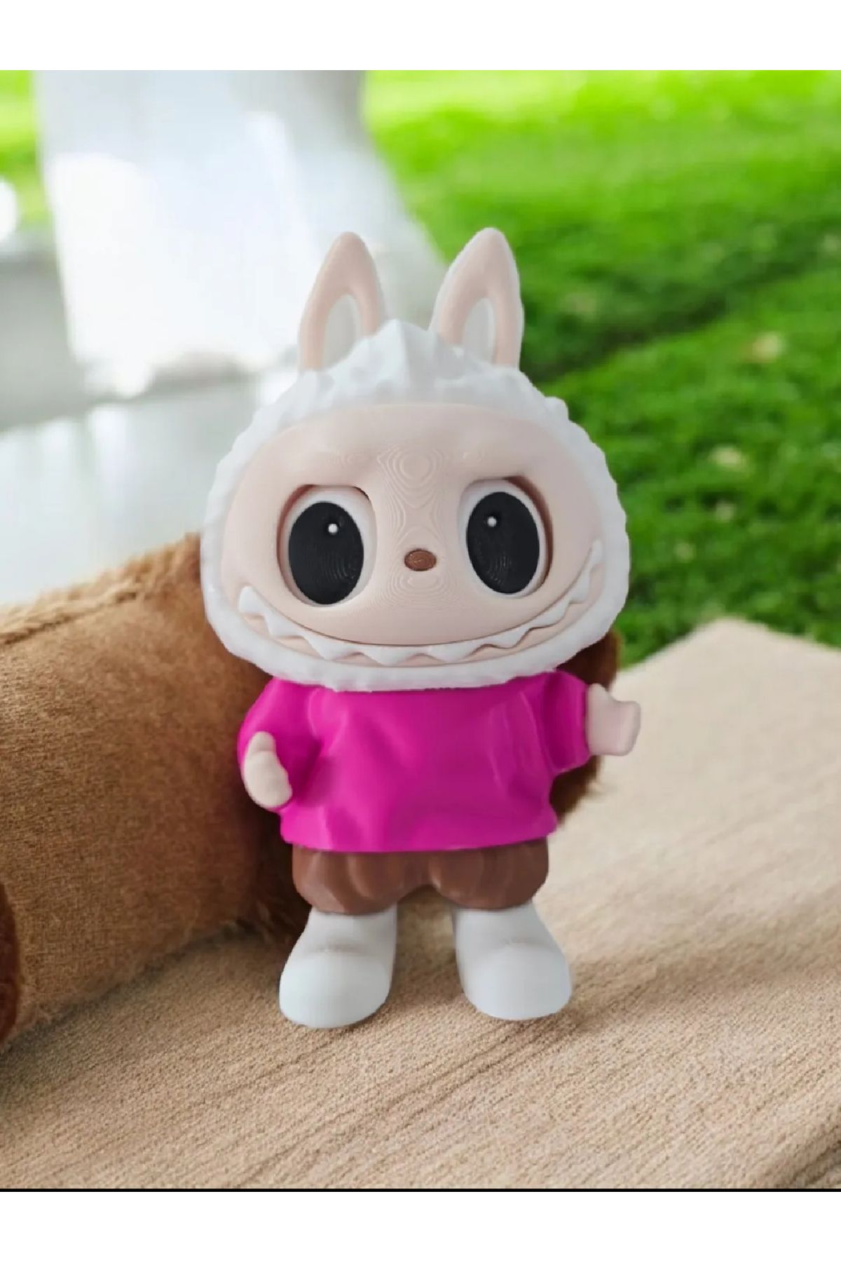üç boyutlu haller Labubu Figüe 20 cm