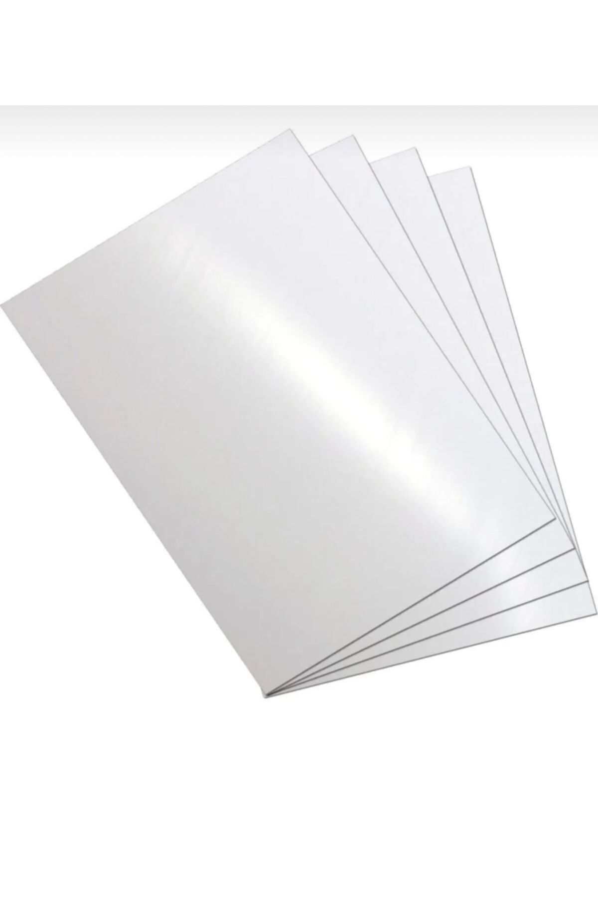 2020 A3 Etiket Parlak Kuşe Yapışkanlı 125 Adet Çıkartma Etiket Boş Paketleme Sticker 42x29,7 cm