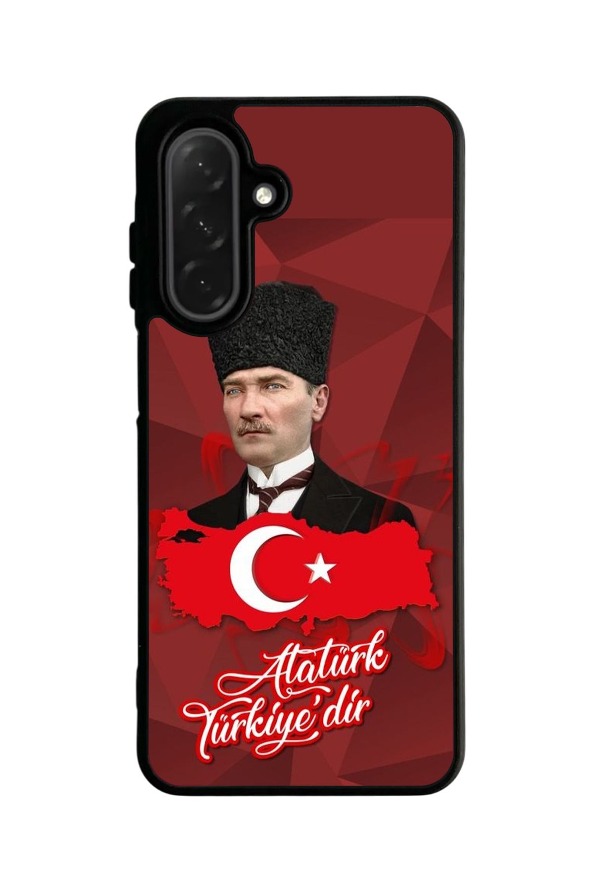 Aksel Kılıf Samsung Galaxy A26 Uyumlu Mat Siyah Kılıf, Yumuşak Silikon, Koruyucu, Şok Emici Kapak Kılıf
