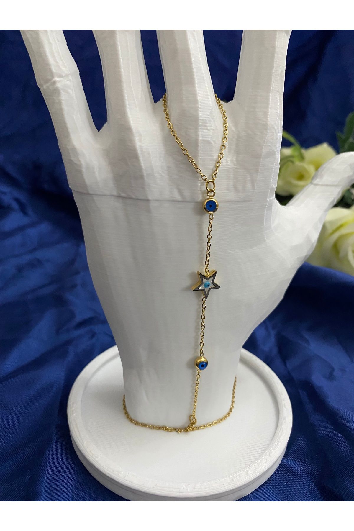 asem jewelry ŞANS YILDIZI VE NAZAR BONCUĞU ŞAHMERAN