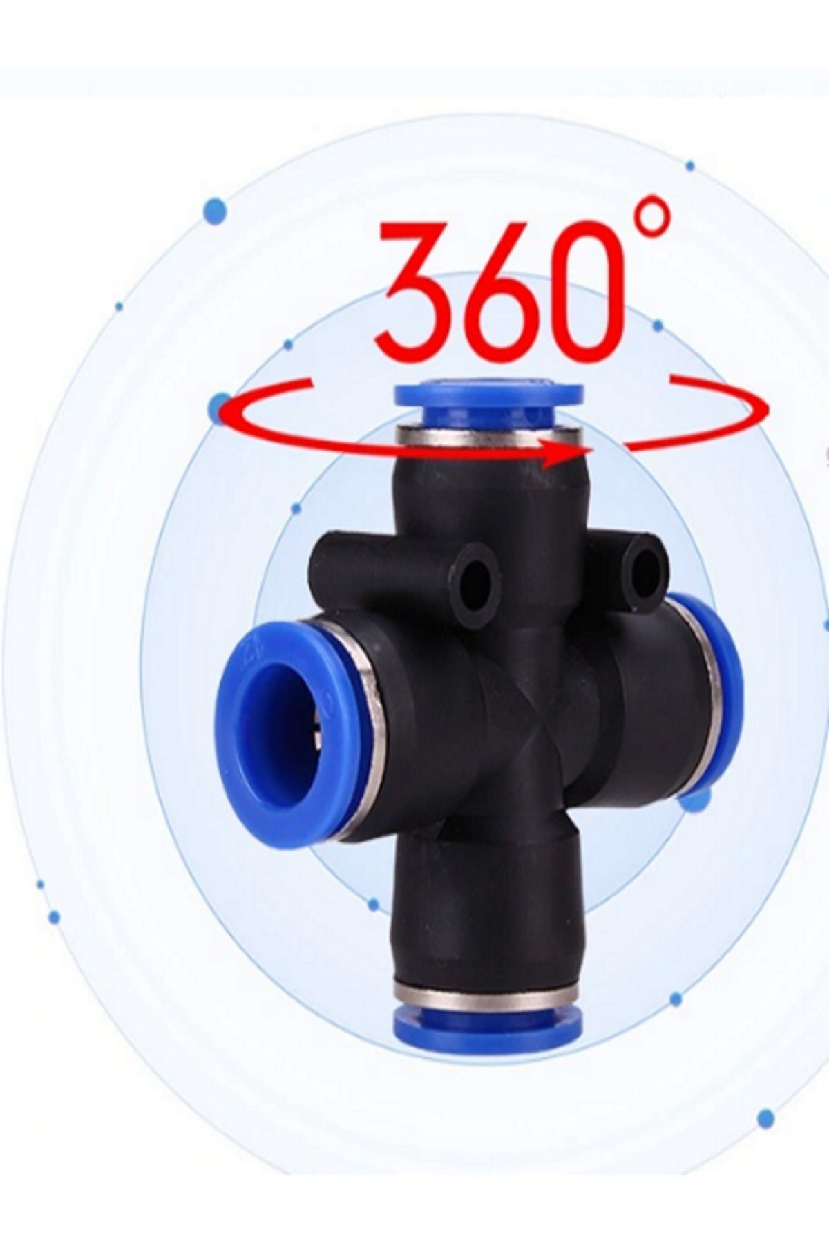 Universal PNÖMATİK KRUVA BAĞLANTI NİPEL 12MM PZA12 5ADET