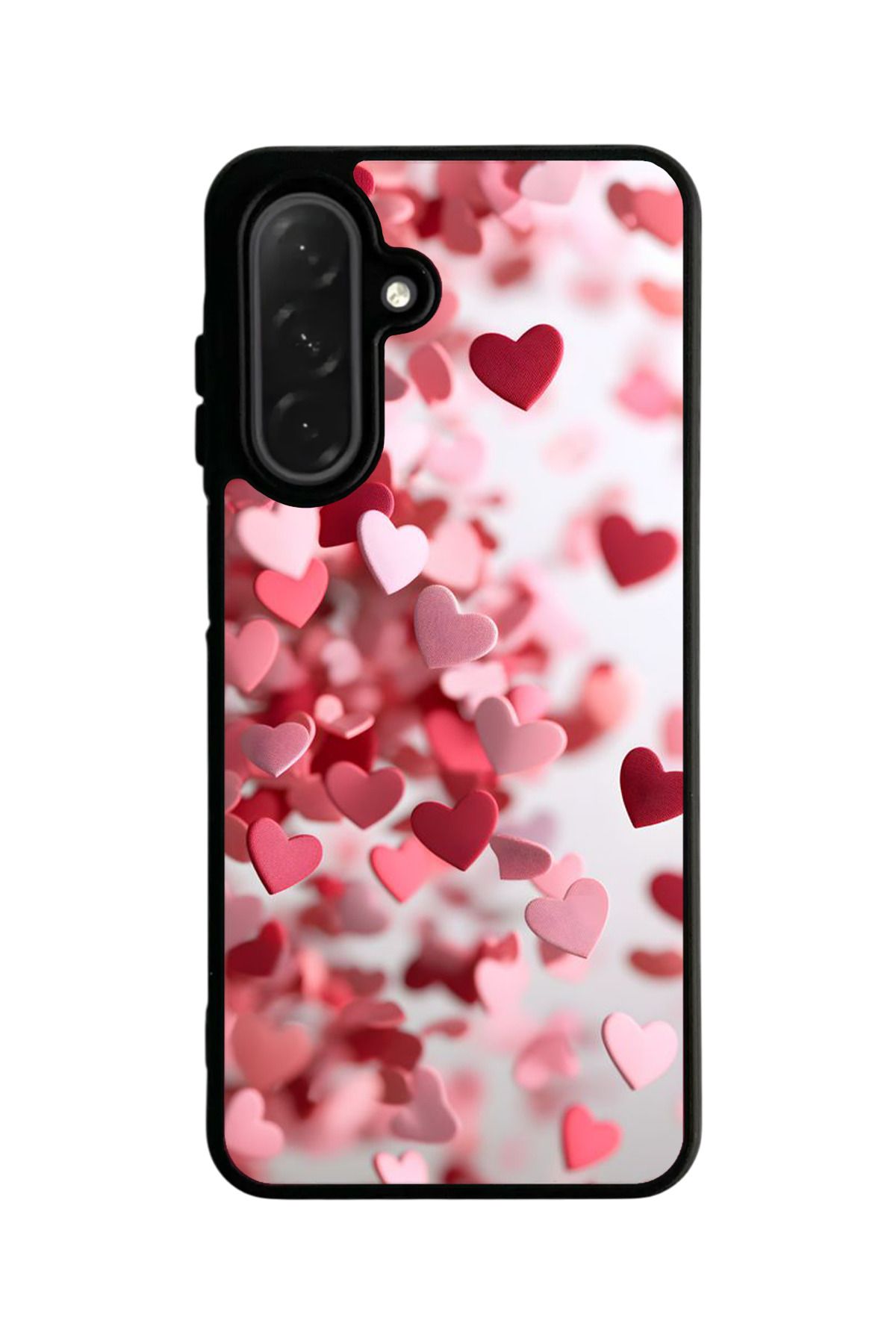 Aksel Kılıf Samsung Galaxy S24 FE Uyumlu Mat Siyah Kılıf – Yumuşak Silikon, Koruyucu, Şok Emici Kapak