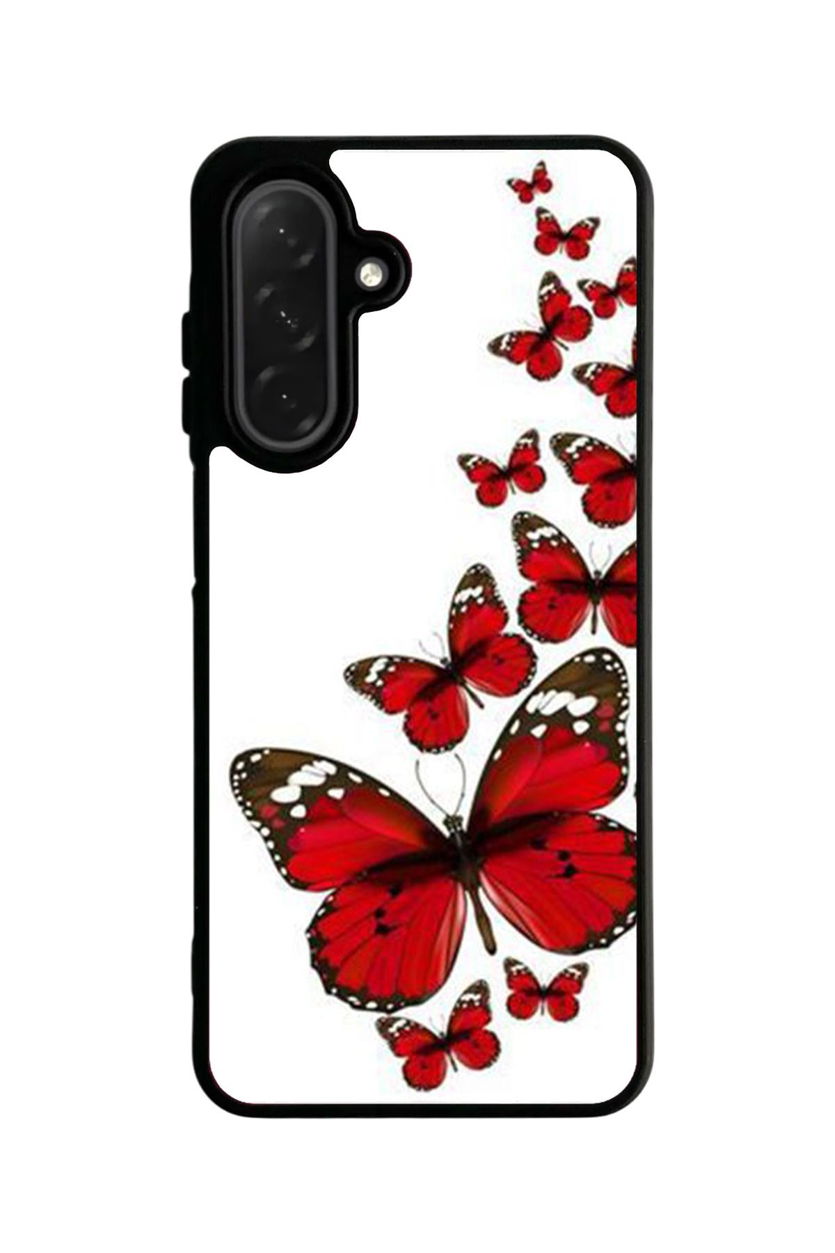 Aksel Kılıf Samsung Galaxy A26 Uyumlu Mat Siyah Kılıf, Yumuşak Silikon, Koruyucu, Şok Emici Kapak Kılıf