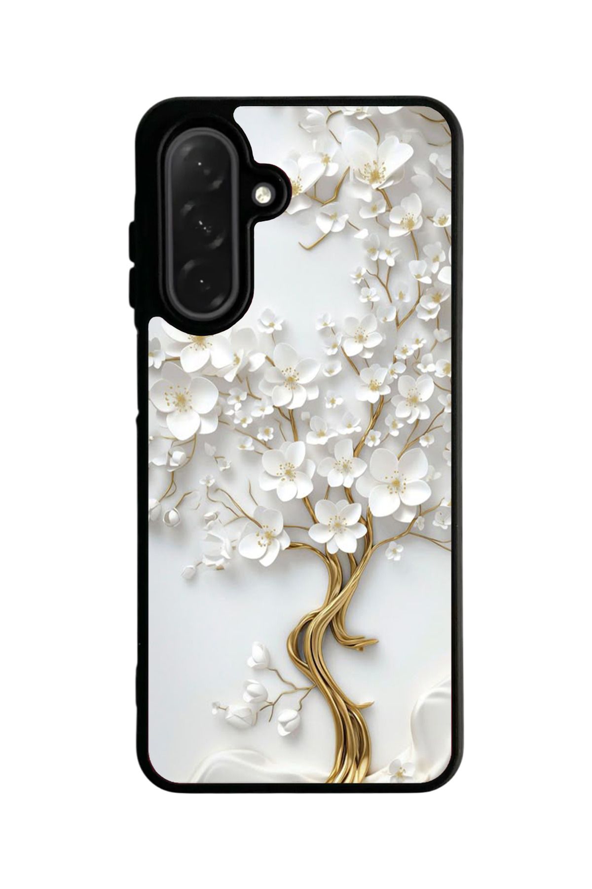 Aksel Kılıf Samsung Galaxy A26 Uyumlu Mat Siyah Kılıf, Yumuşak Silikon, Koruyucu, Şok Emici Kapak Kılıf