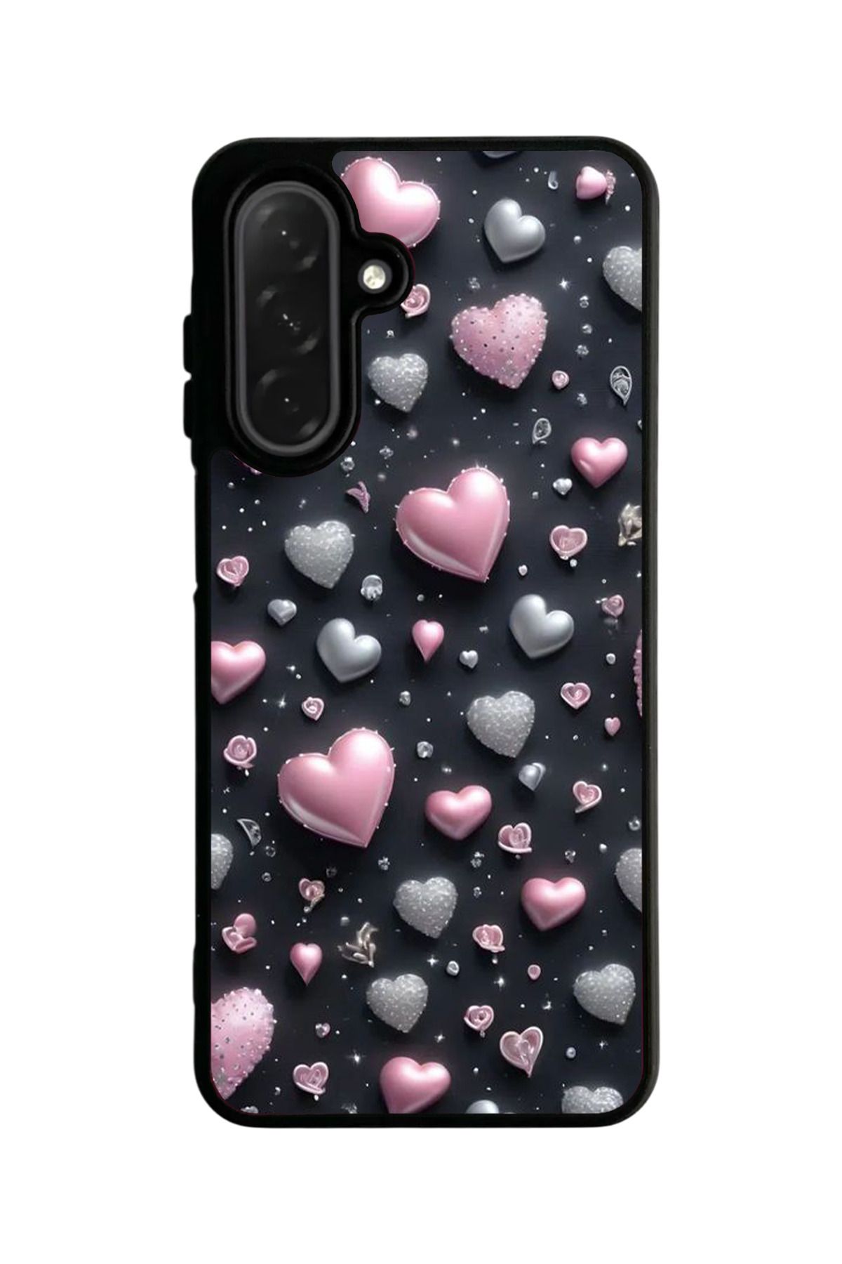 Aksel Kılıf Samsung Galaxy A16 Uyumlu Mat Siyah Kılıf – Yumuşak Silikon, Koruyucu, Şok Emici Kapak