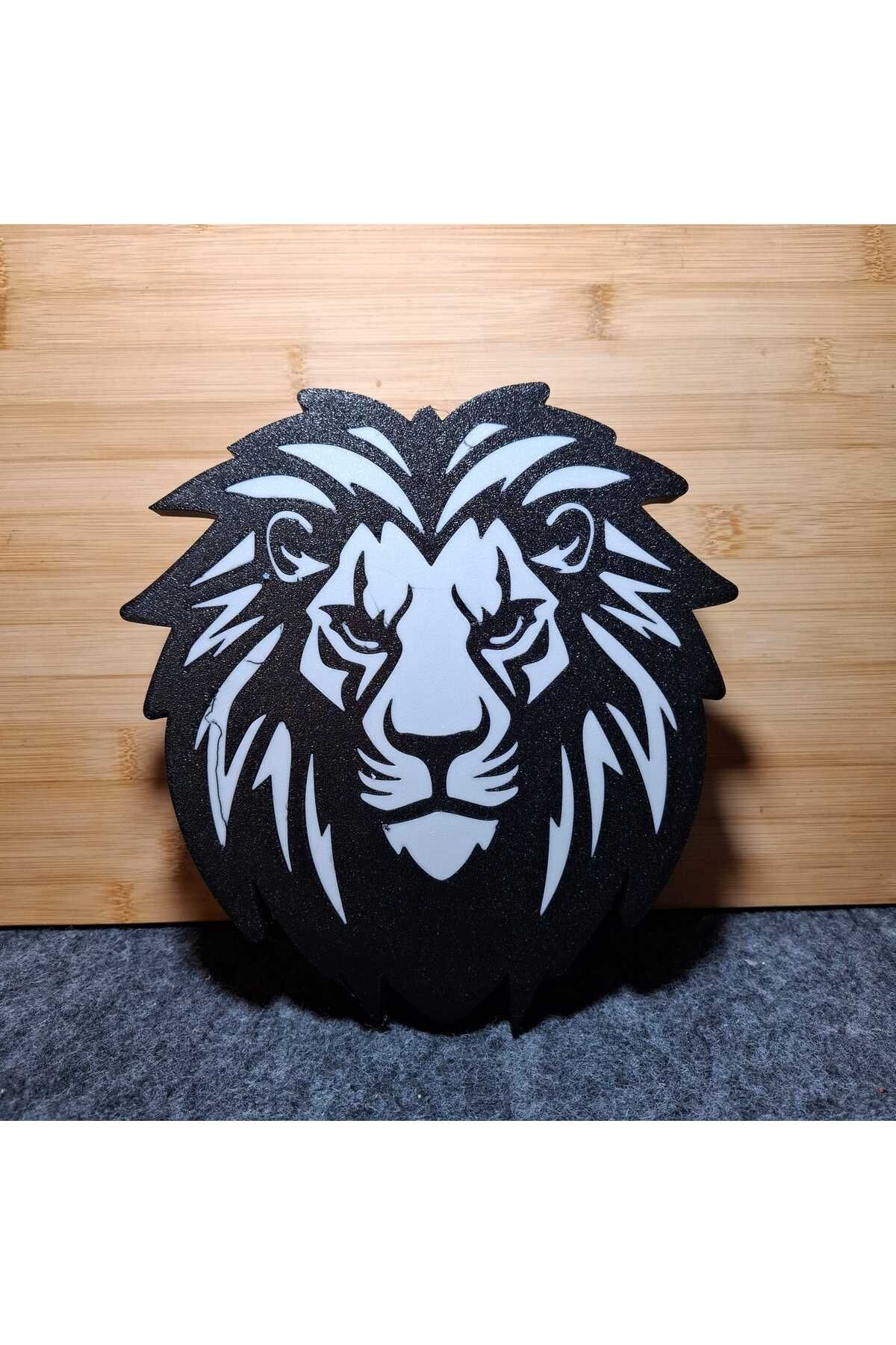 MOLDİVERSE3D IŞIKLI ASLAN FİGÜRÜ DUVAR SÜSÜ
