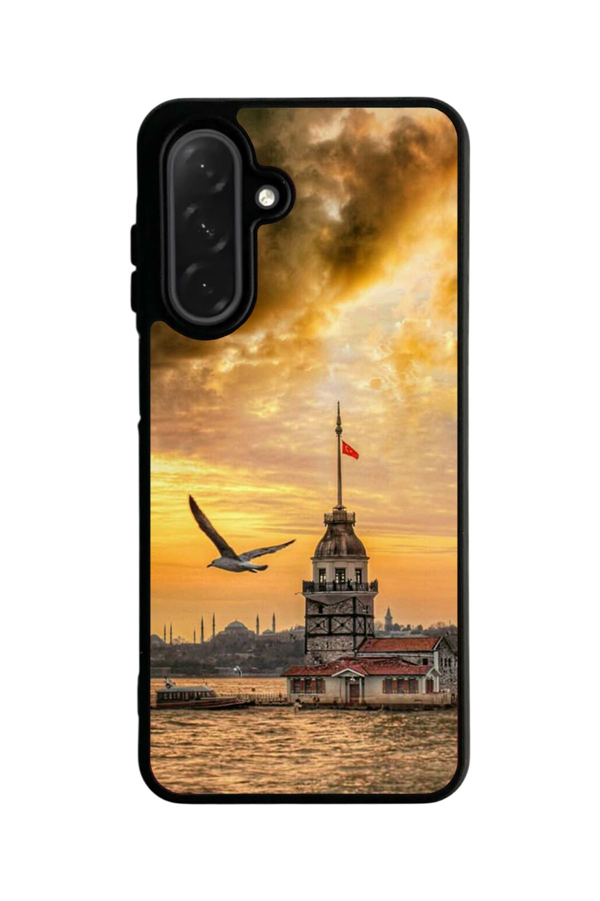 Aksel Kılıf Samsung Galaxy A56 Uyumlu Mat Siyah Kılıf – Yumuşak Silikon, Koruyucu, Şok Emici Kapak