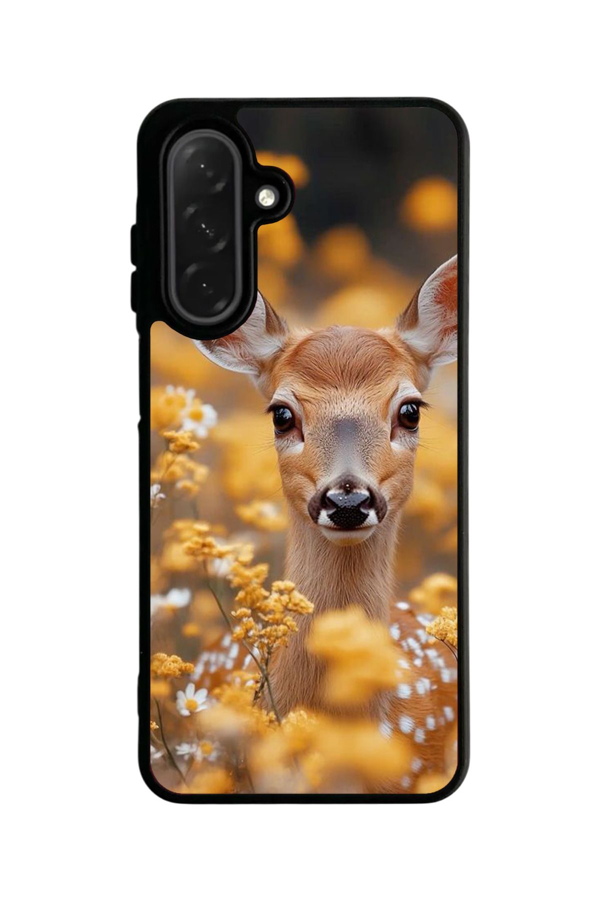 Aksel Kılıf Samsung Galaxy A26 Uyumlu Mat Siyah Kılıf, Yumuşak Silikon, Koruyucu, Şok Emici Kapak Kılıf