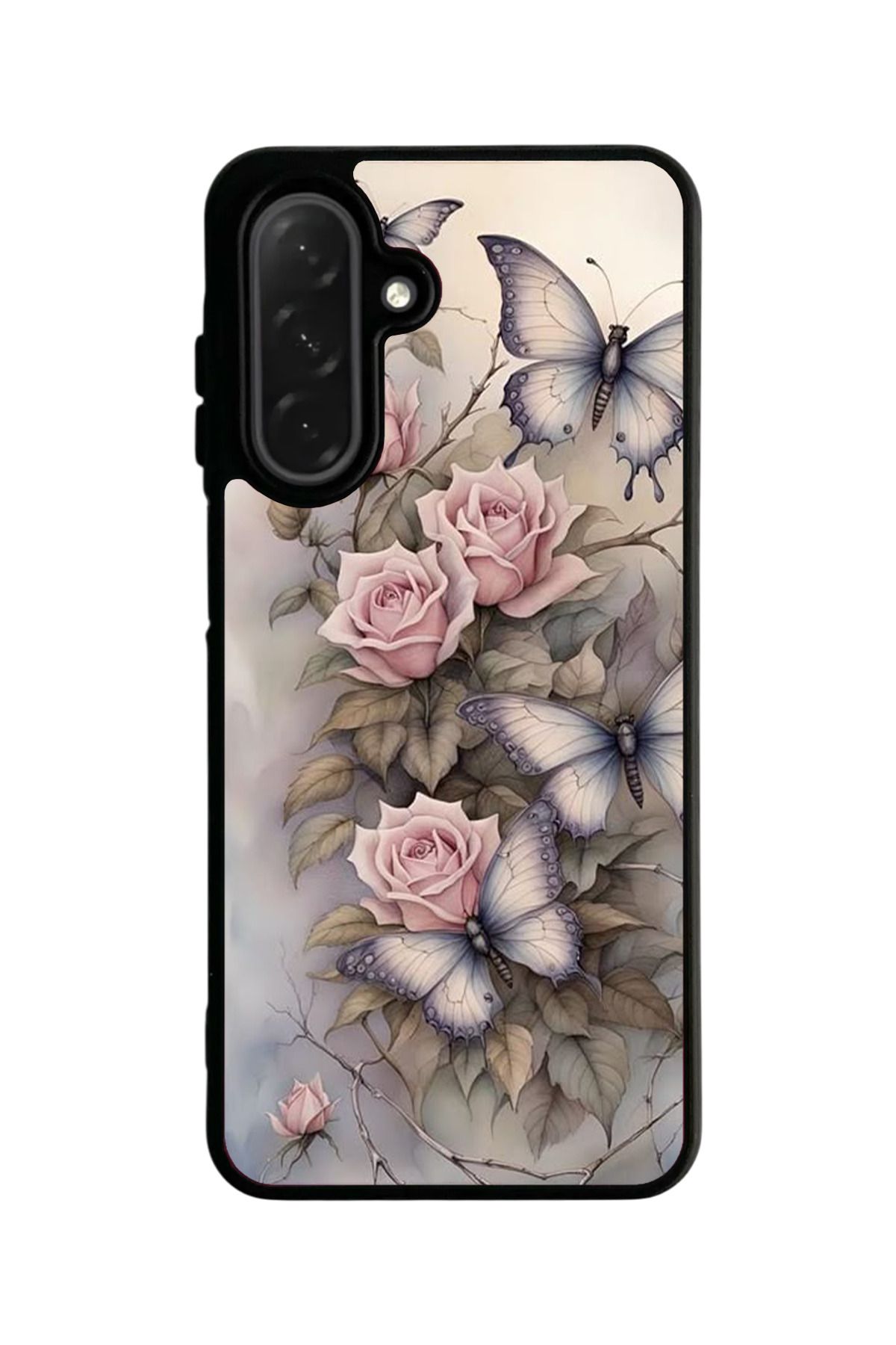 Aksel Kılıf Samsung Galaxy A16 Uyumlu Mat Siyah Kılıf – Yumuşak Silikon, Koruyucu, Şok Emici Kapak